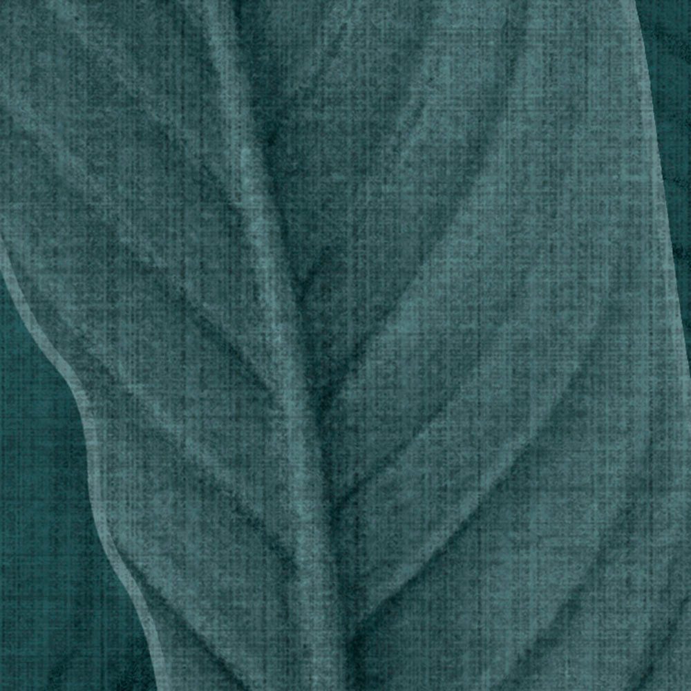 Komar Fotobehang Digitale print vlies - Bain de Feuilles - Afmeting 300 x 250 cm (1 stuk)