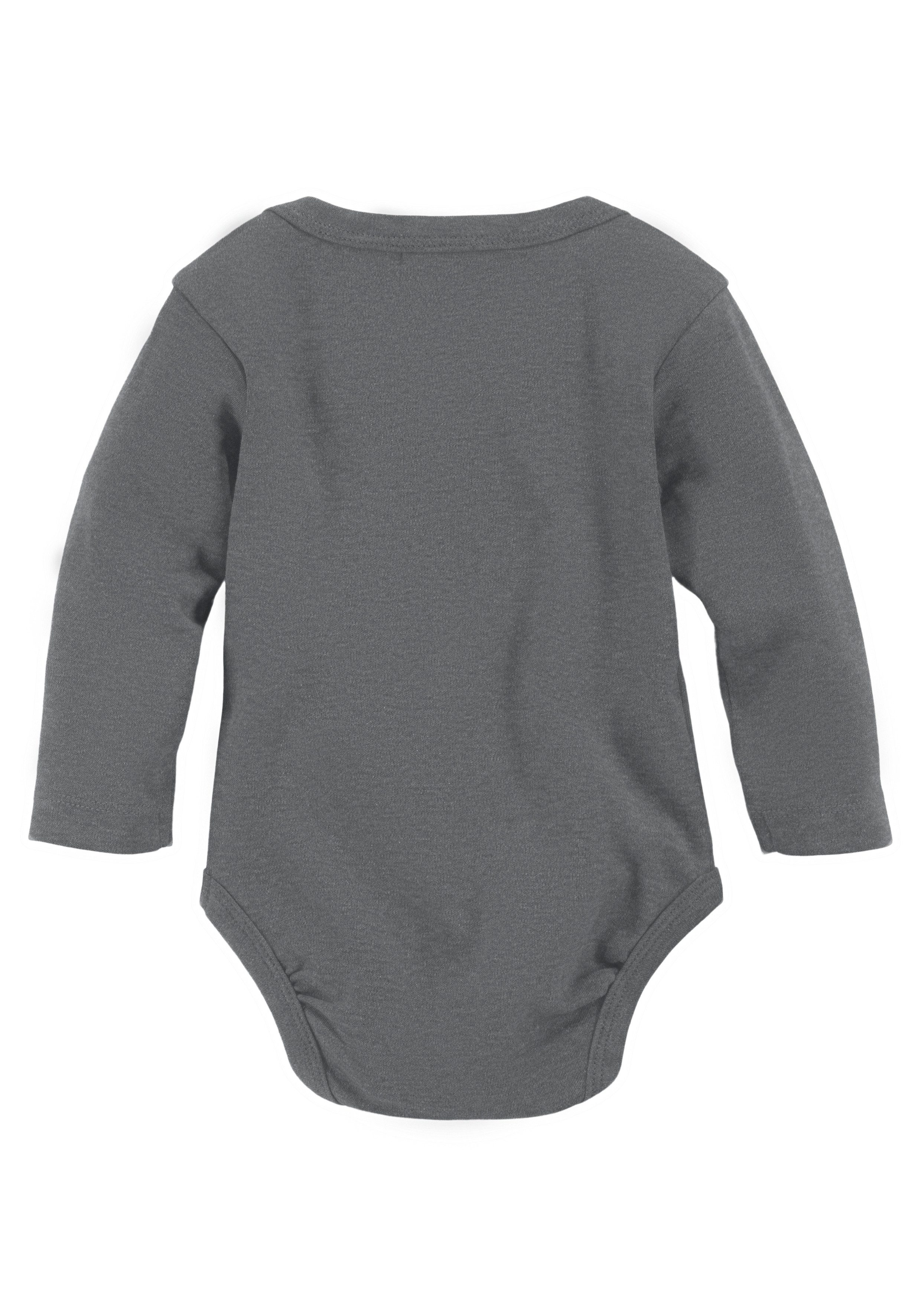 KIDSWORLD Body met lange mouwen 2-pack babybody's, Mummy & Daddy (set, 2-delig)