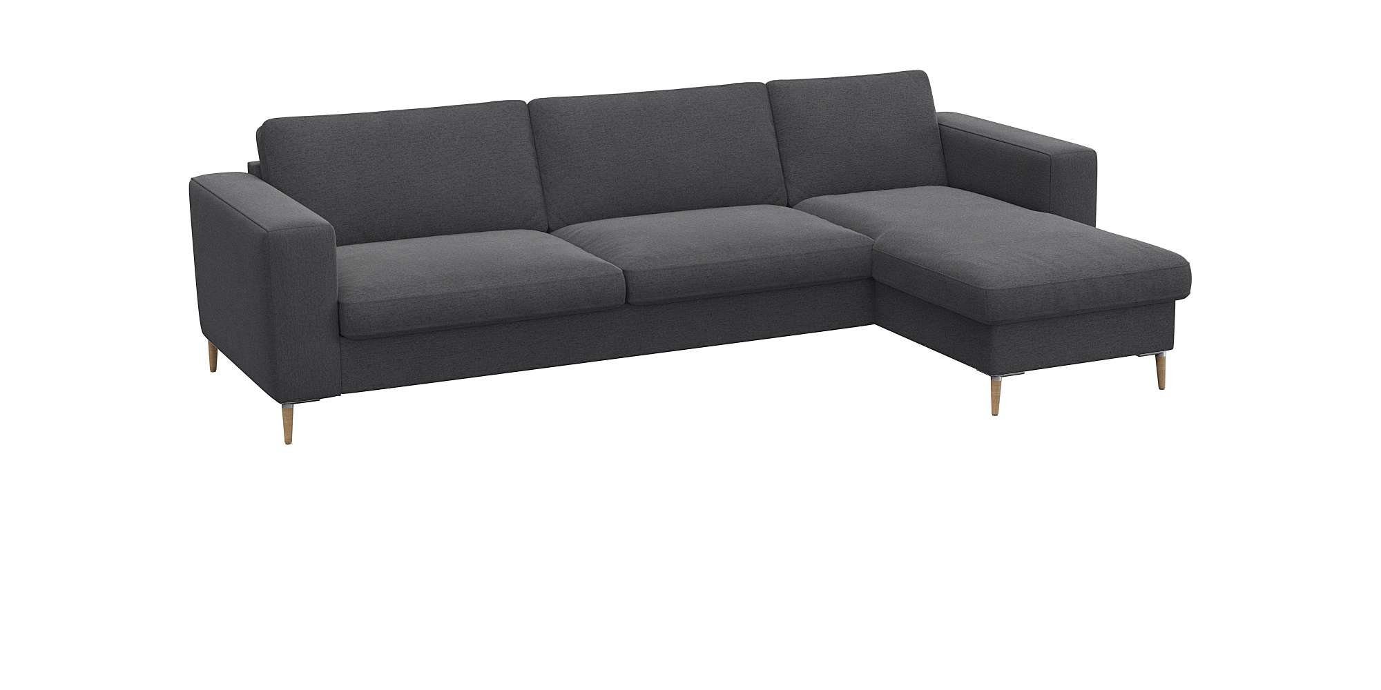 FLEXLUX Hoekbank Fiore, super zitcomfort door koudschuim in de zitting, L-vorm