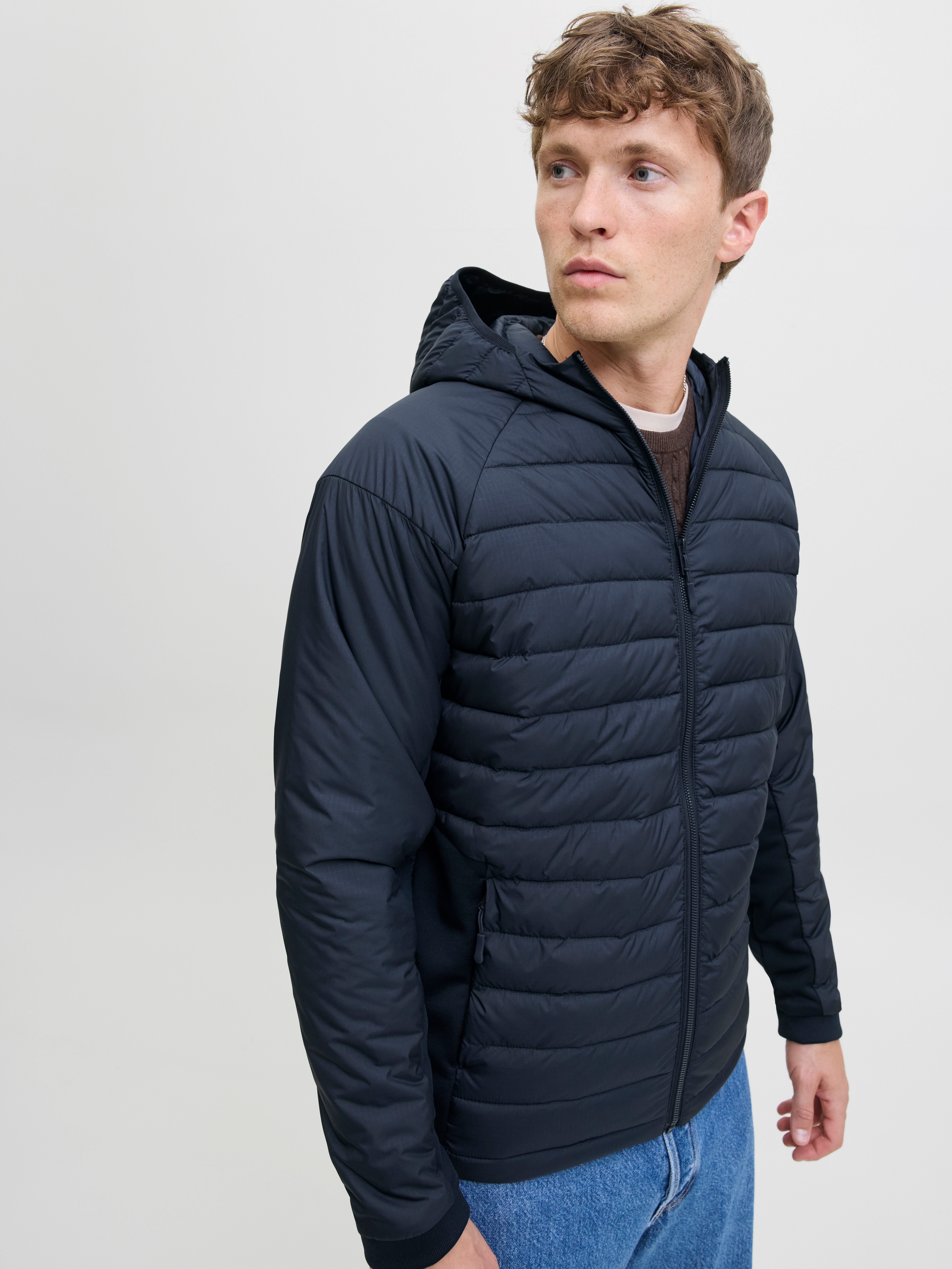 Jack & Jones Gewatteerde jas JJESTATE HYBRID JACKET NOOS