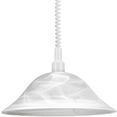 eglo hanglamp alessandra wit - oe38 x h110 cm - exk. 1x e27 (elk max. 60 w) - hanglamp - eettafellamp - eettafellamp - hanglamp - eetkamerlamp - lamp voor eettafel - lamp voor de woonkamer - hanglamp - keuken - woonkamer wit