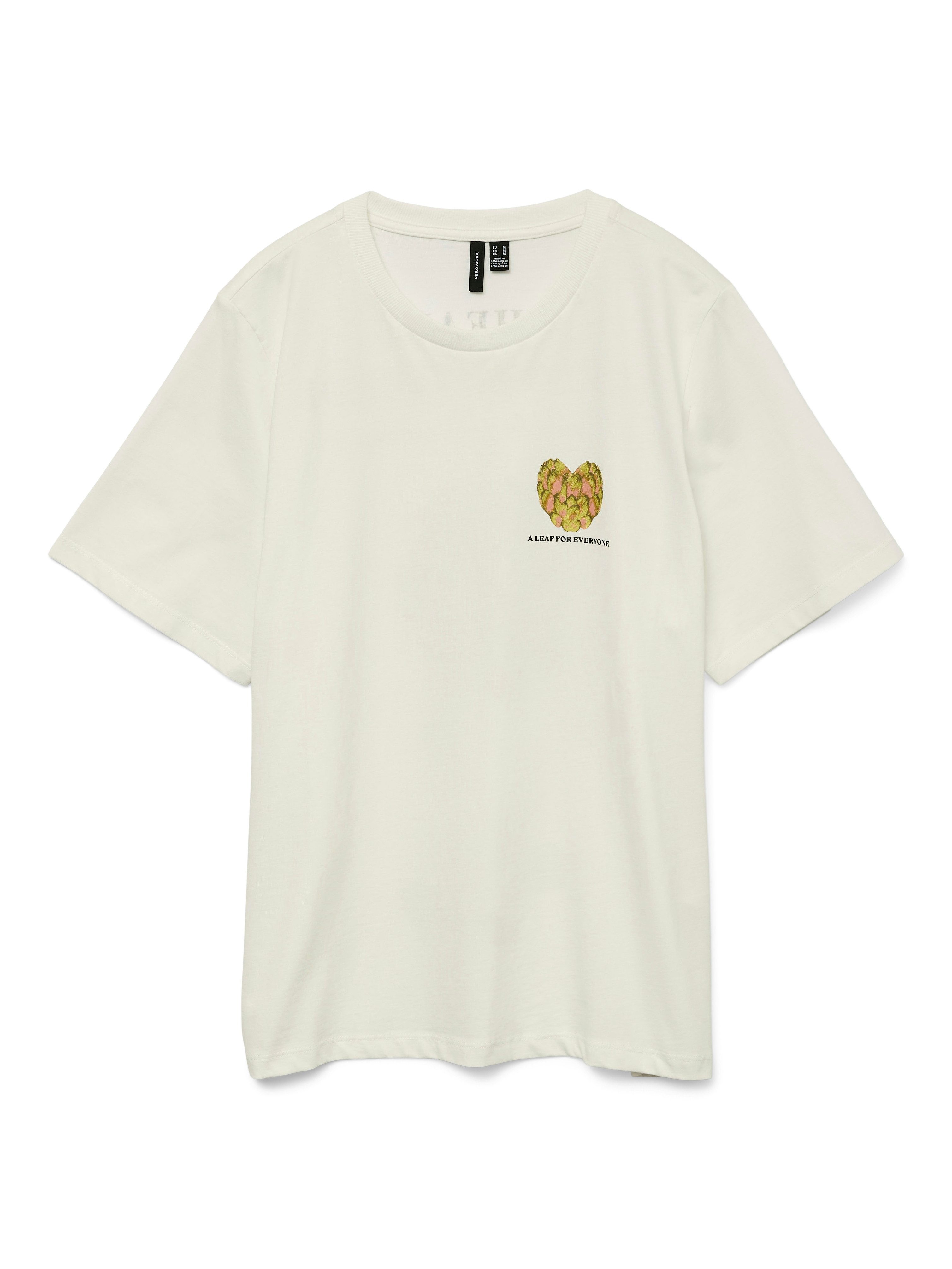Vero Moda T-shirt VMAYA CATY SS TOP BOX JRS GA