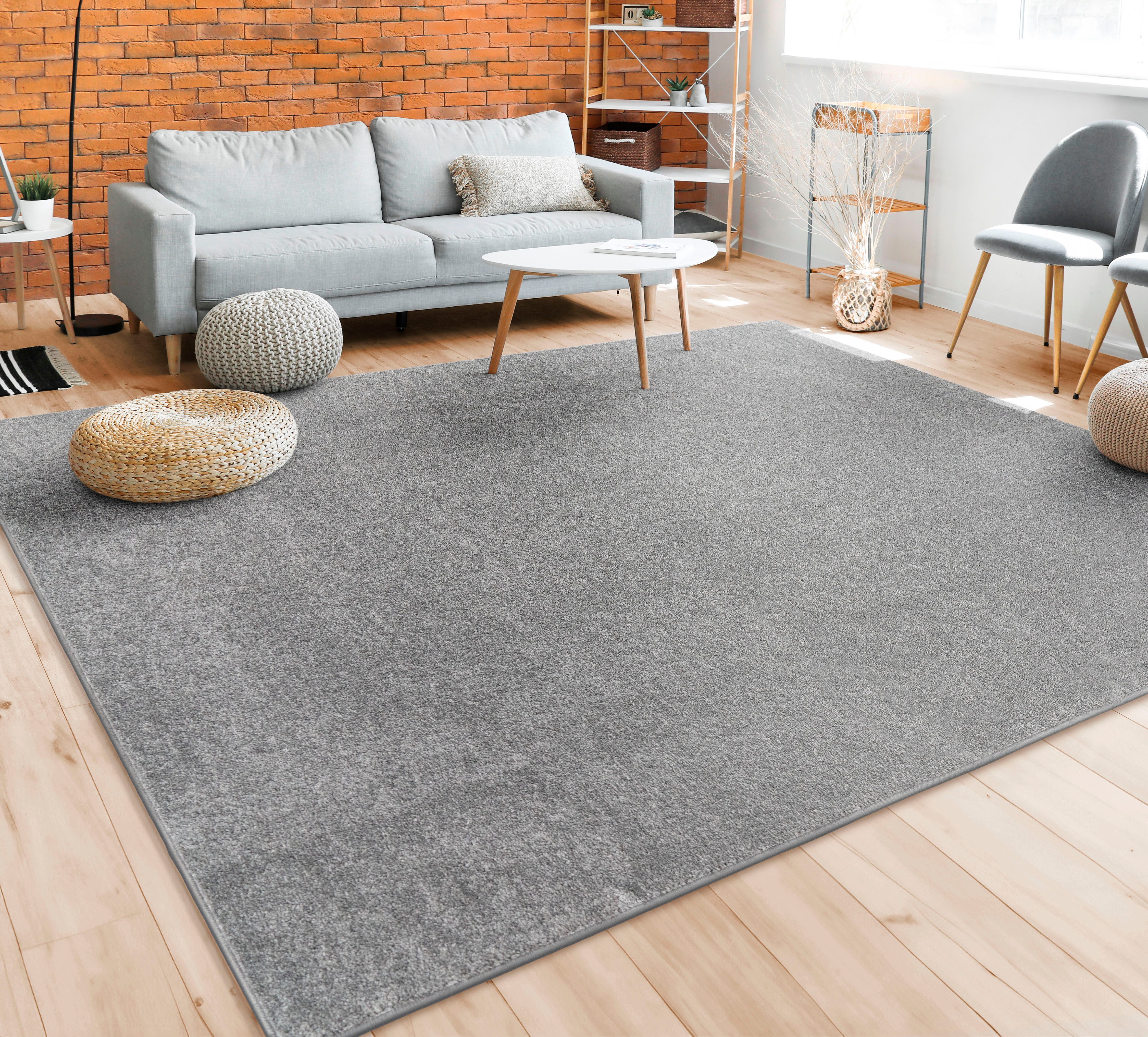 Paco Home Vloerkleed Porto 890 Korte pool, unikleuren, ideaal in de woonkamer & slaapkamer