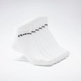 reebok functionele sokken active core low-cut socks – 6-pack (6 paar) wit