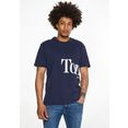 tommy jeans t-shirt tjm bold tommy tee blauw