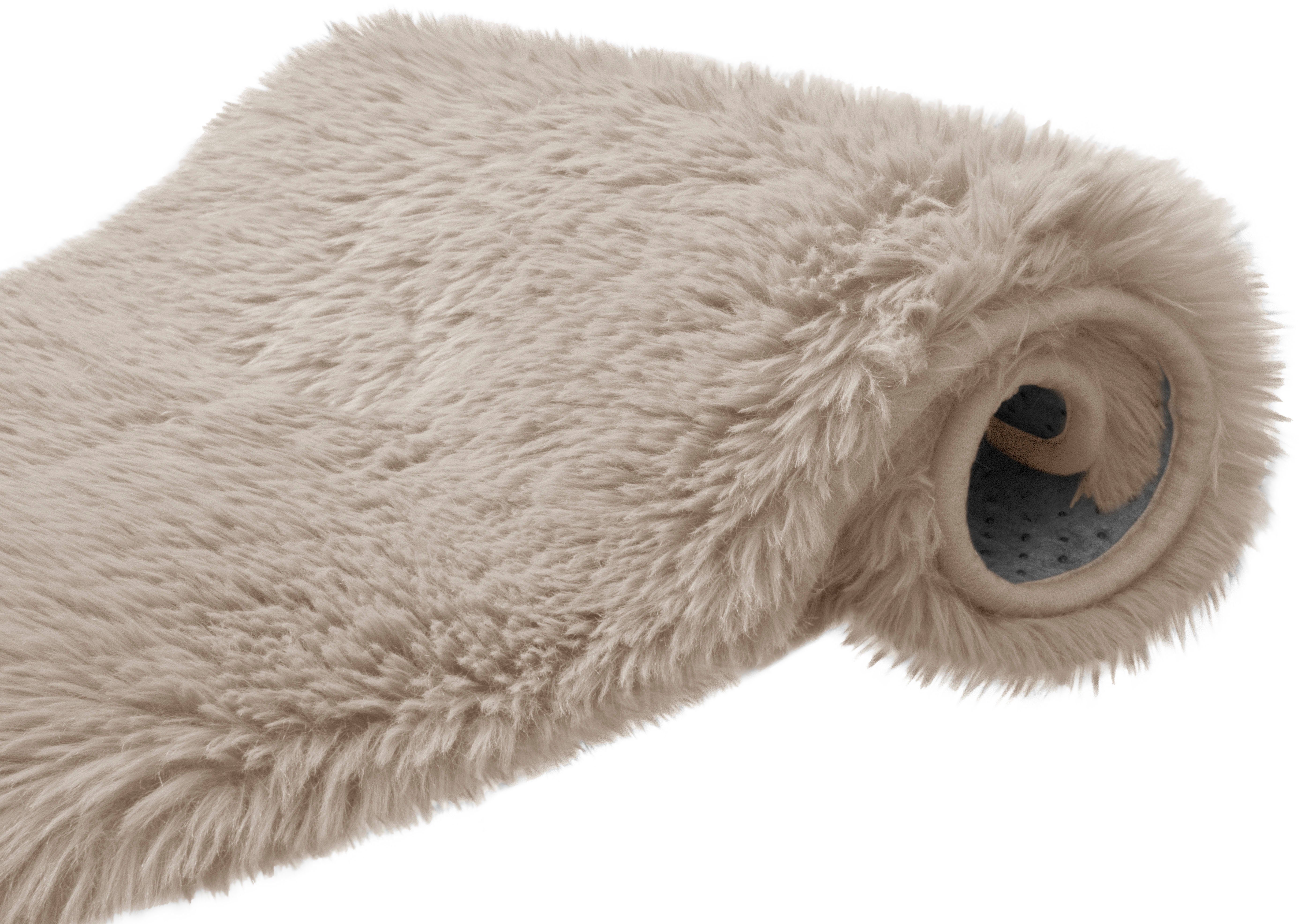 my home Hoogpolig vloerkleed Silky, bijzonder zacht en knuffelig, zeer dichte kwaliteit