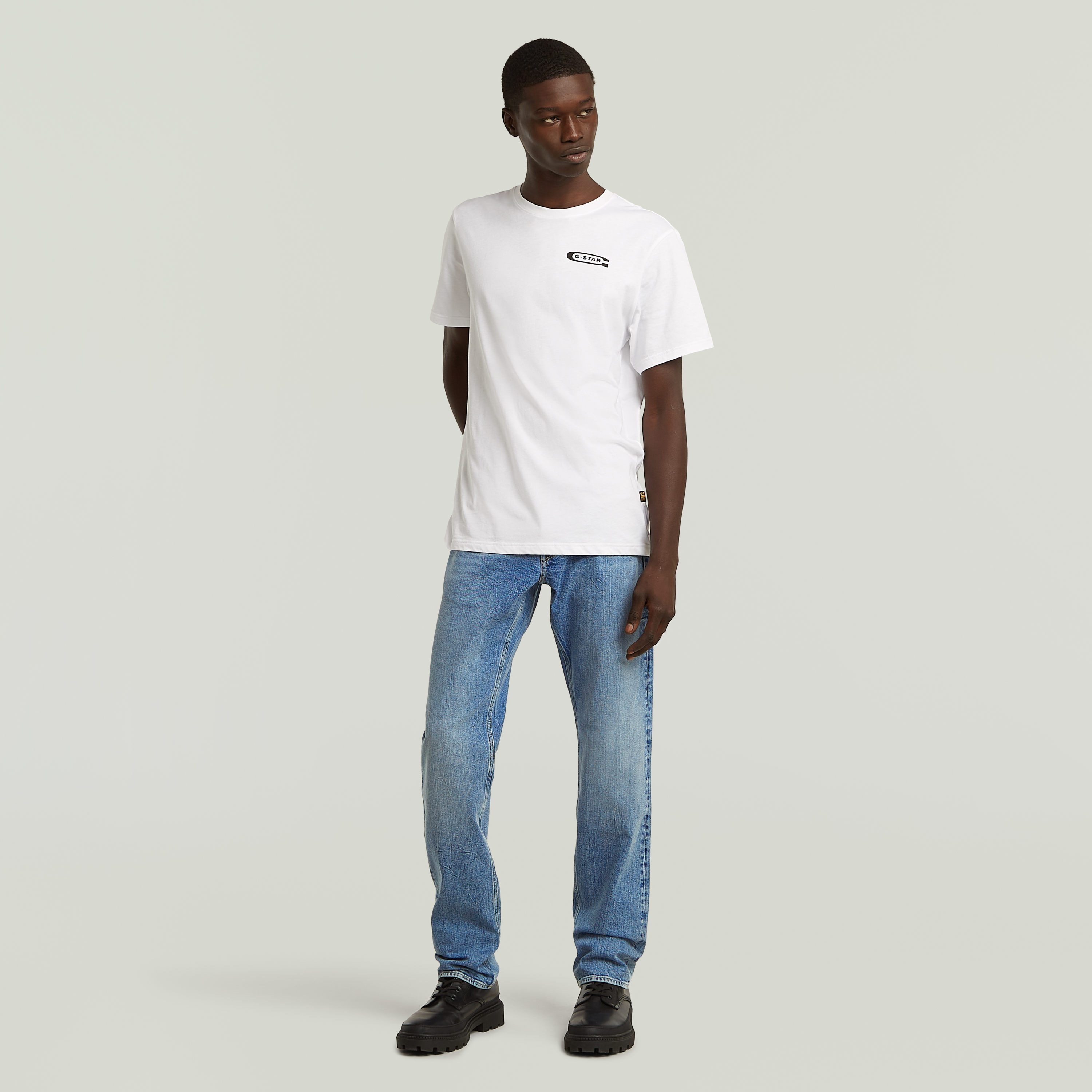 G-Star RAW Straight jeans Mosa Straight met lichte naden