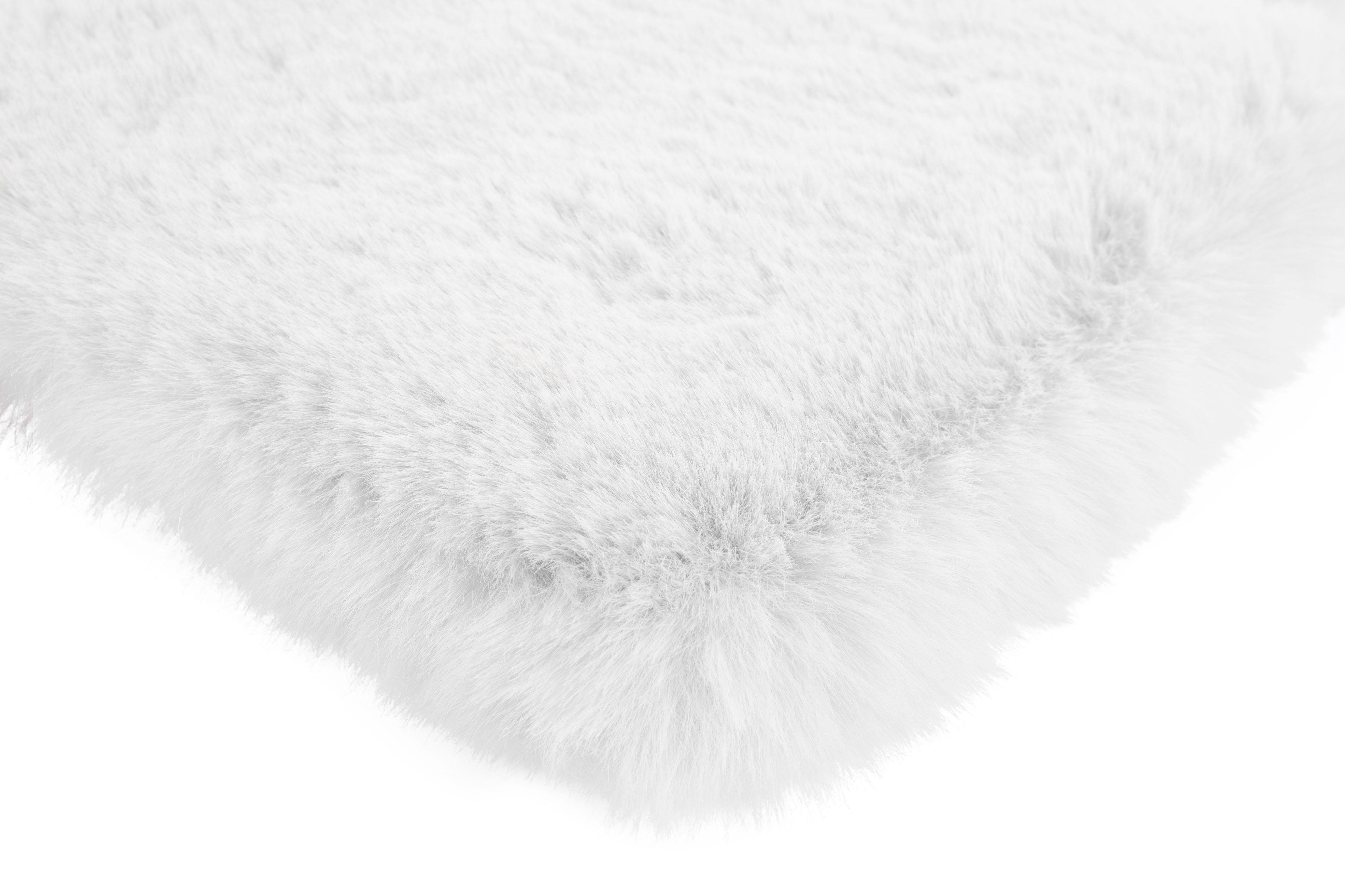 my home Vachtvloerkleed Alvin Vloerkleed in konijnenbont-look en touch, imitatiebont