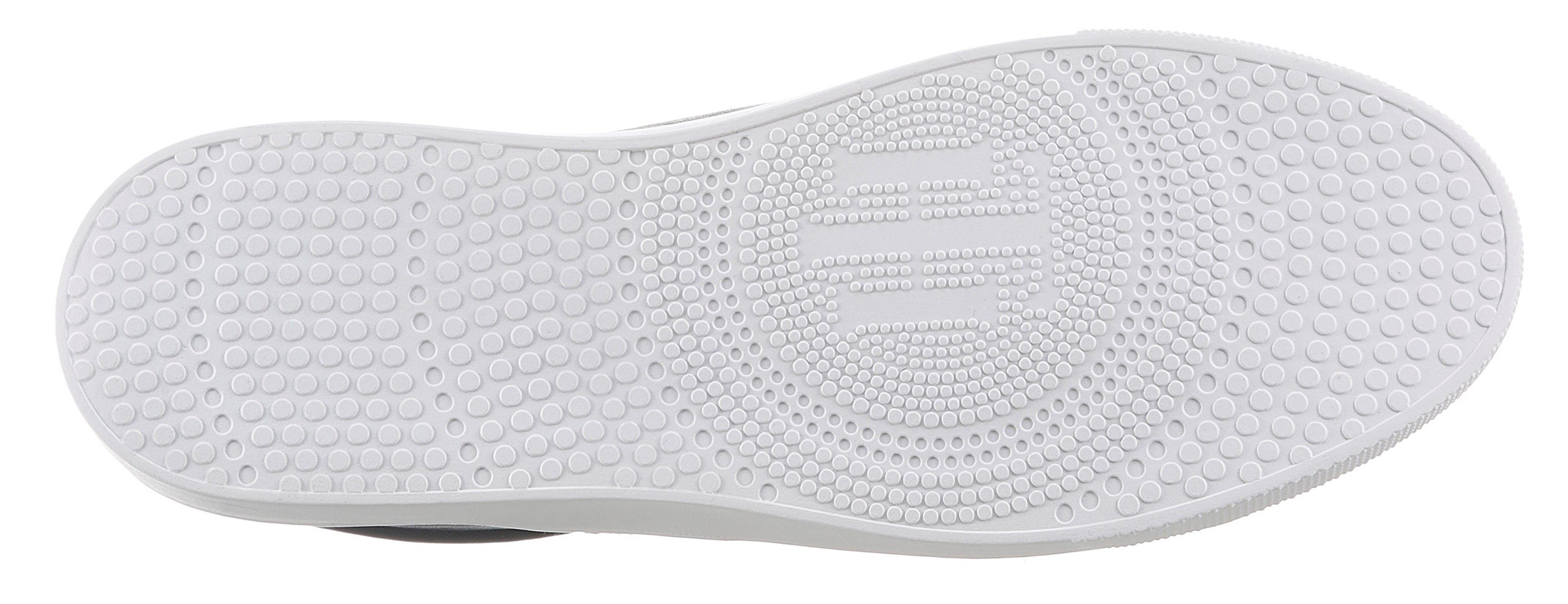 Tommy Hilfiger Sneakers CORPORATE TOMMY CUPSOLE met zijstrepen, vrijetijdsschoen, lage schoen, veterschoen