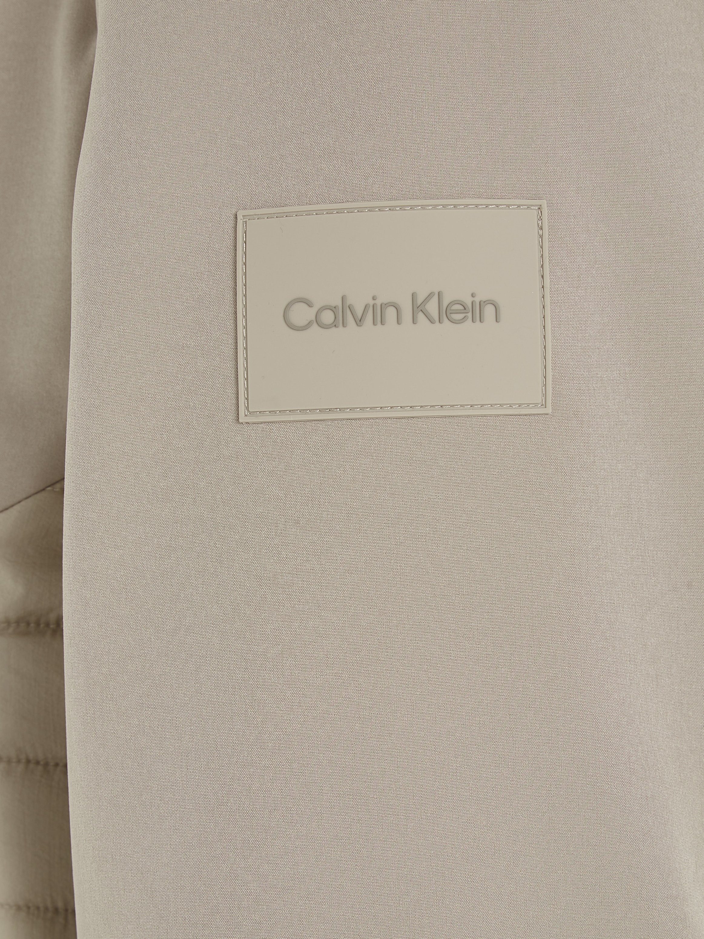 Calvin Klein Outdoorjack QUILTED MIX MEDIA JACKET HOOD