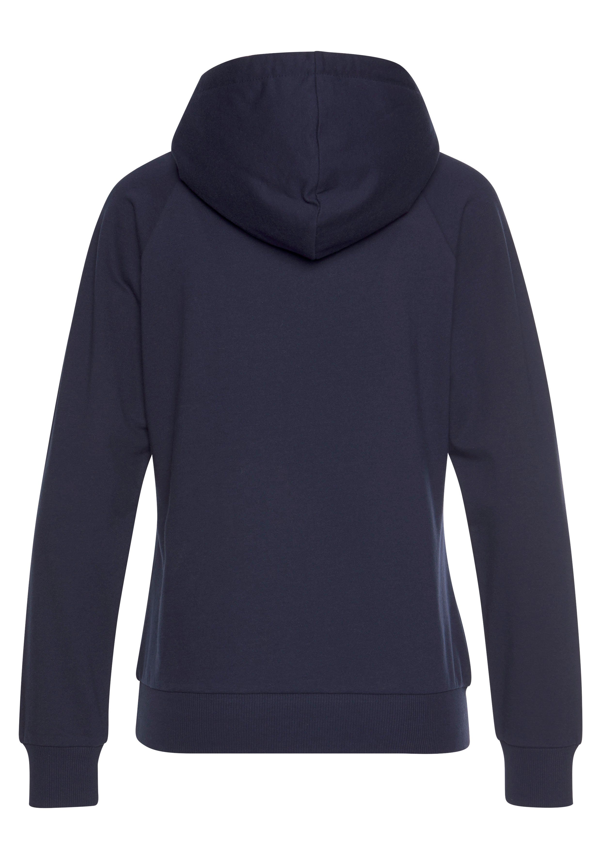 Lascana Hoodie met frontopdruk, loungepak, hoodie