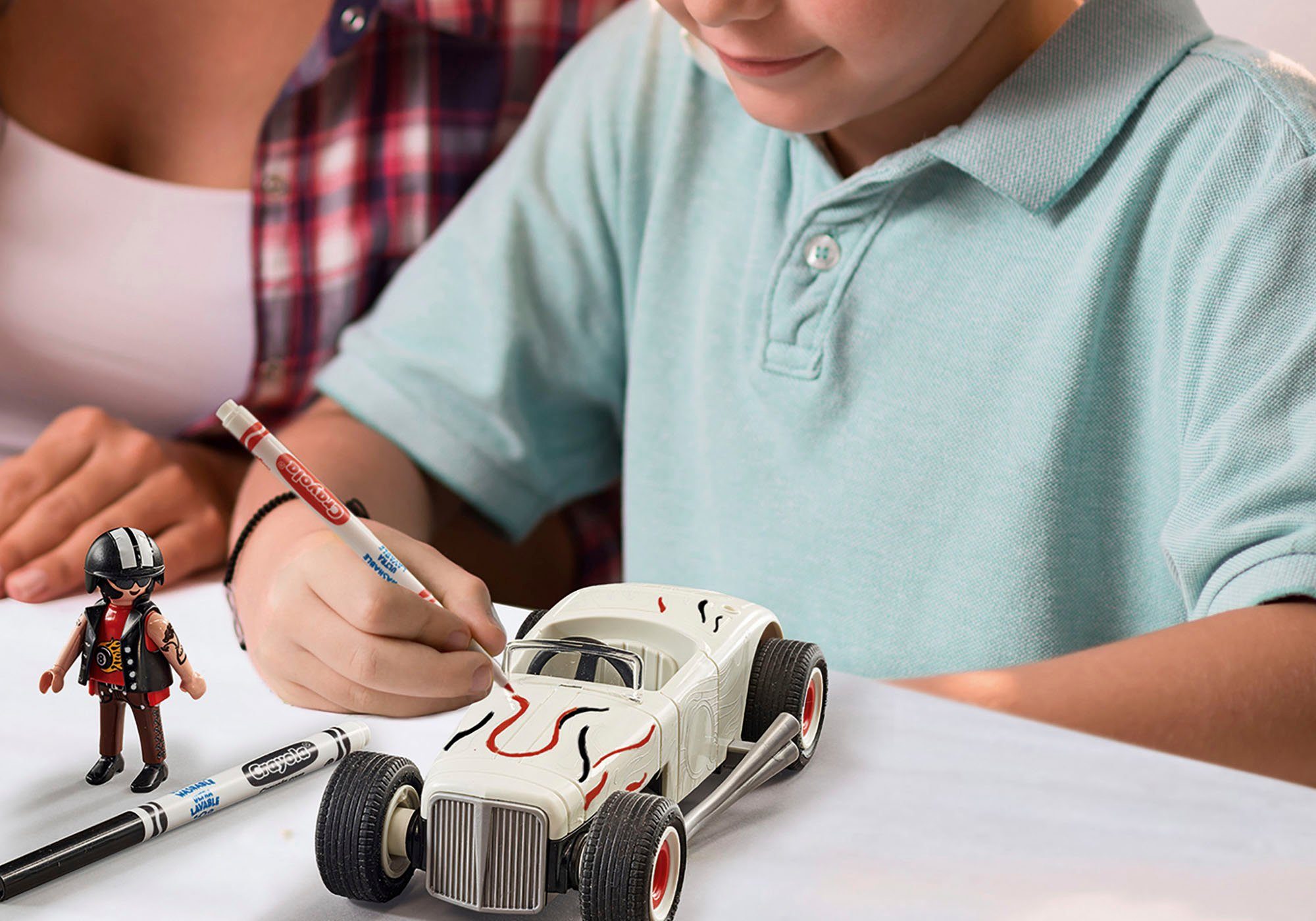 Playmobil® Constructie-speelset Racewagen (71376), Color (20-delig)
