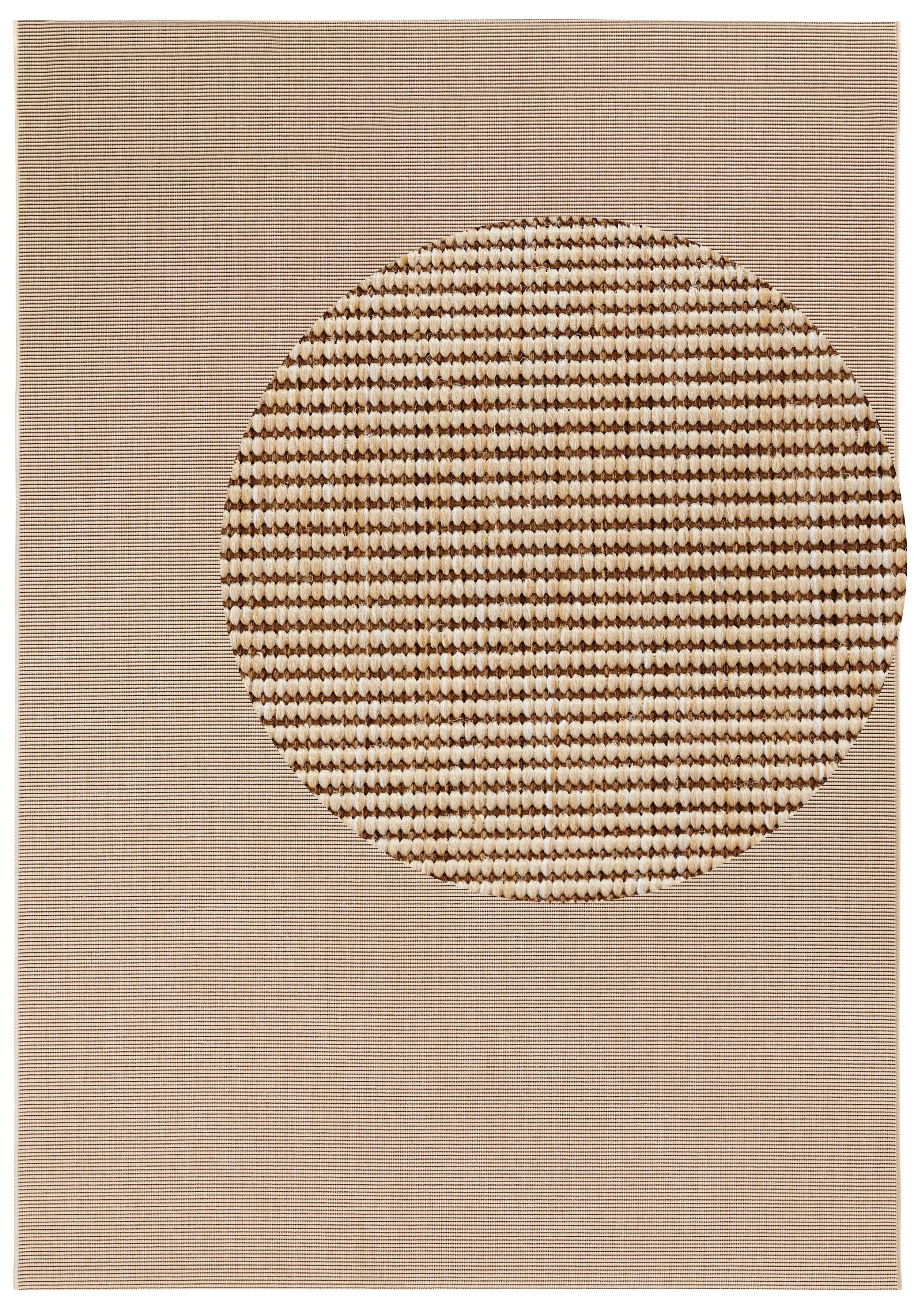 HANSE Home Vloerkleed Match Binnen- en buitengebruik, kortpolig, loper, modern, effen kleuren, woonkamer, balkon