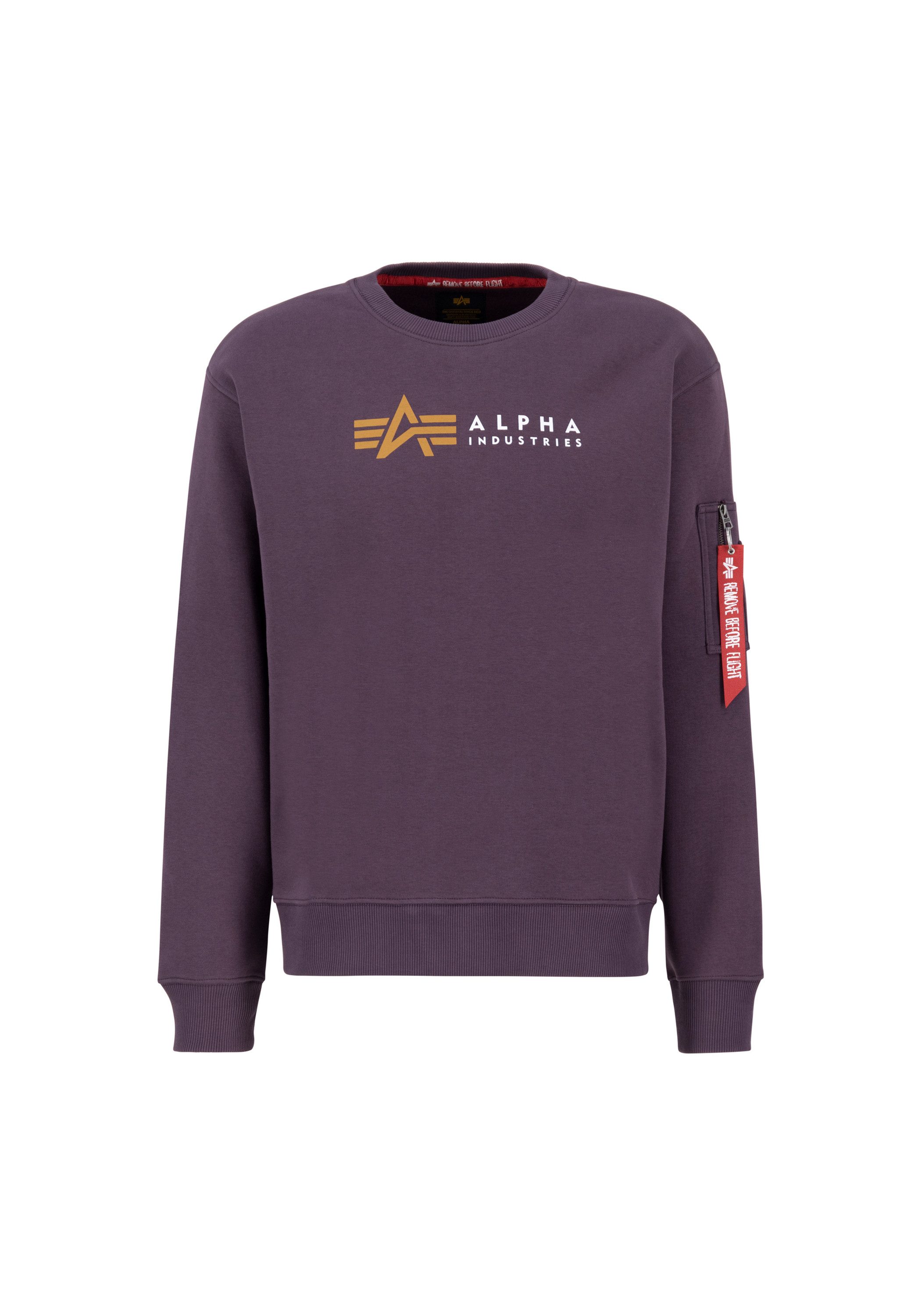 Alpha Industries Sweater Alpha Industries Men Sweatshirts Alpha Label Sweater