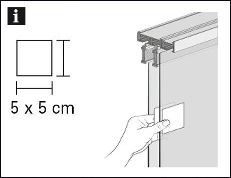 GARDINIA Magneetgreep Serie paneelgordijntechniek Atlanta 3-sporig (set)