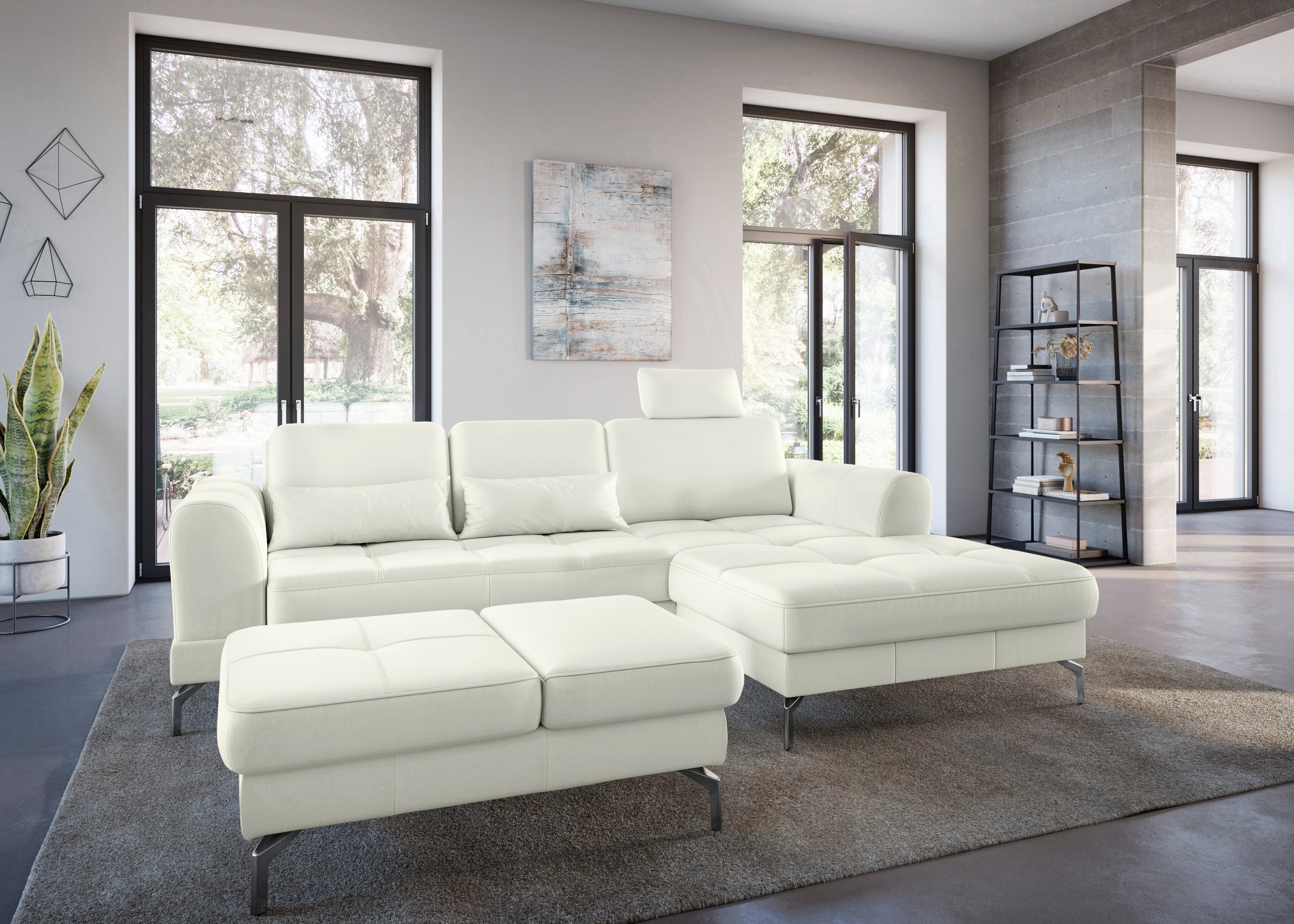 sit&more Hocker Bendigo met inklapfunctie, bodemvrijheid 15 cm, naar keuze in 2 pootkleuren