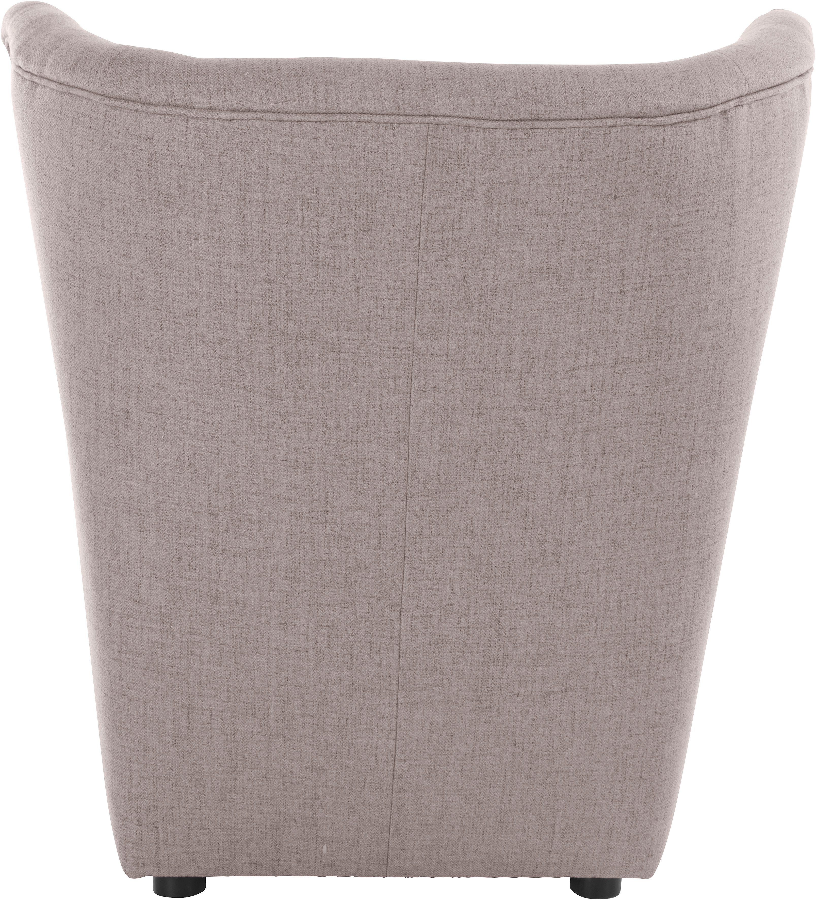 LeGer Home by Lena Gercke Oorfauteuil Levke Stoel naar keuze met of zonder hocker