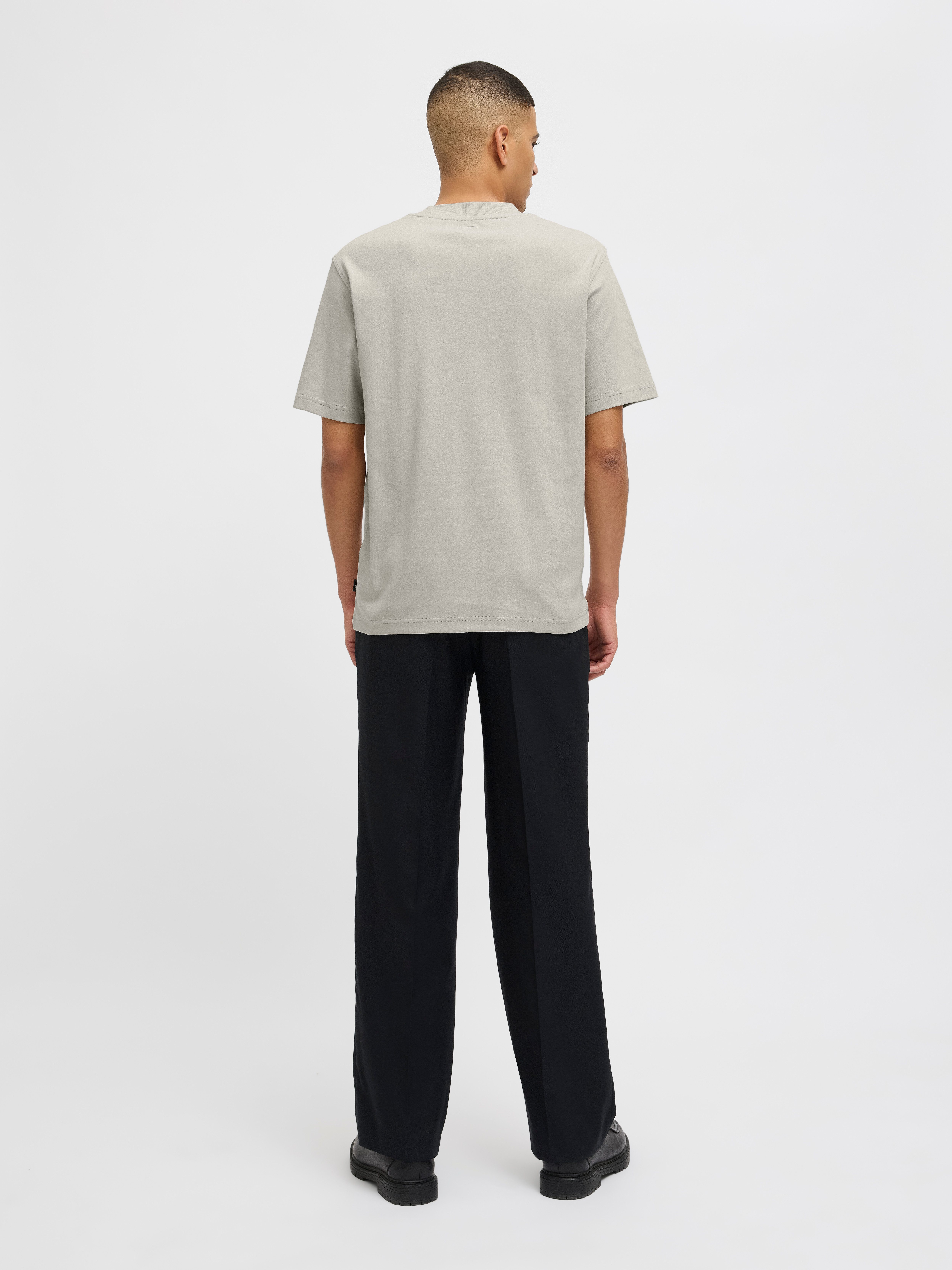 Jack & Jones Shirt met ronde hals JPRBLACHAD BRANDING SS CREW NECK TEE SN