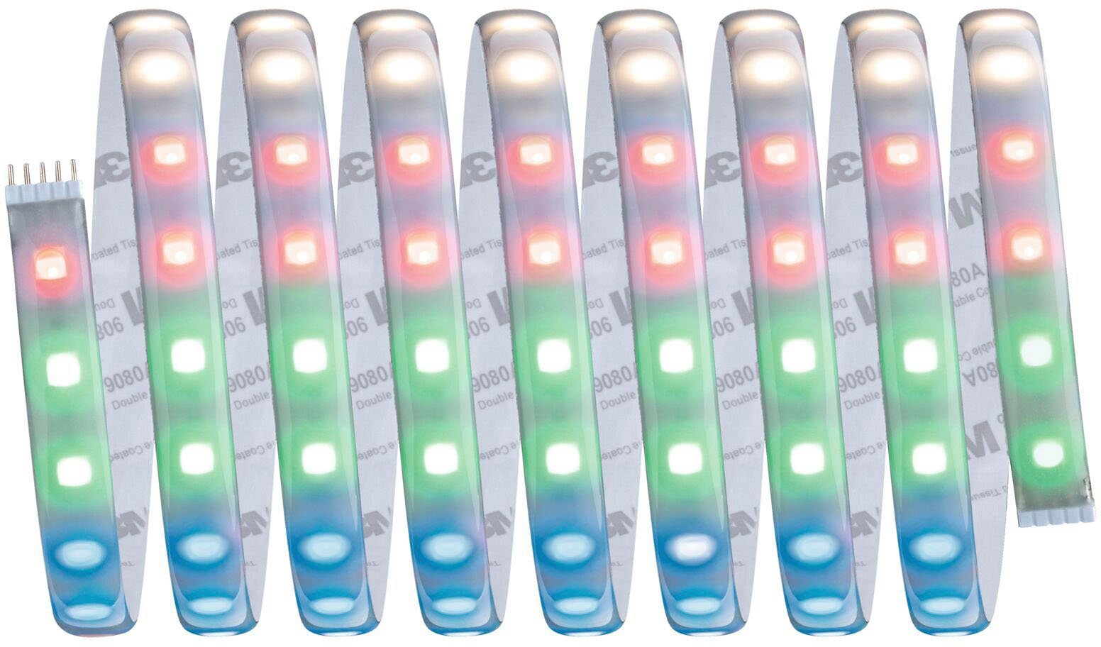 Paulmann Led-strepen MaxLED 500 RGBW Smart Home Zigbee 3m IP44 27W 1200lm gecoat (1 stuk)