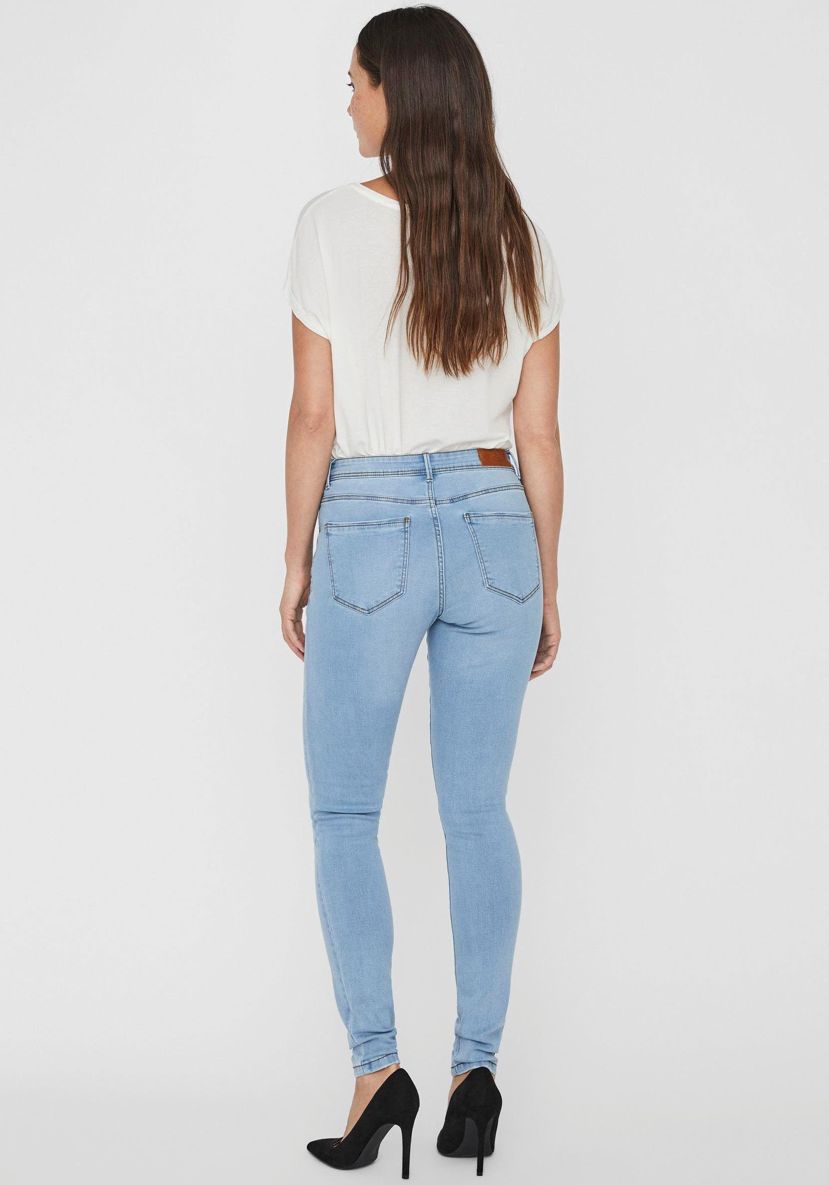 Vero Moda Skinny fit jeans VMTANYA MR S PIPING JEANS VI352 GA NOOS