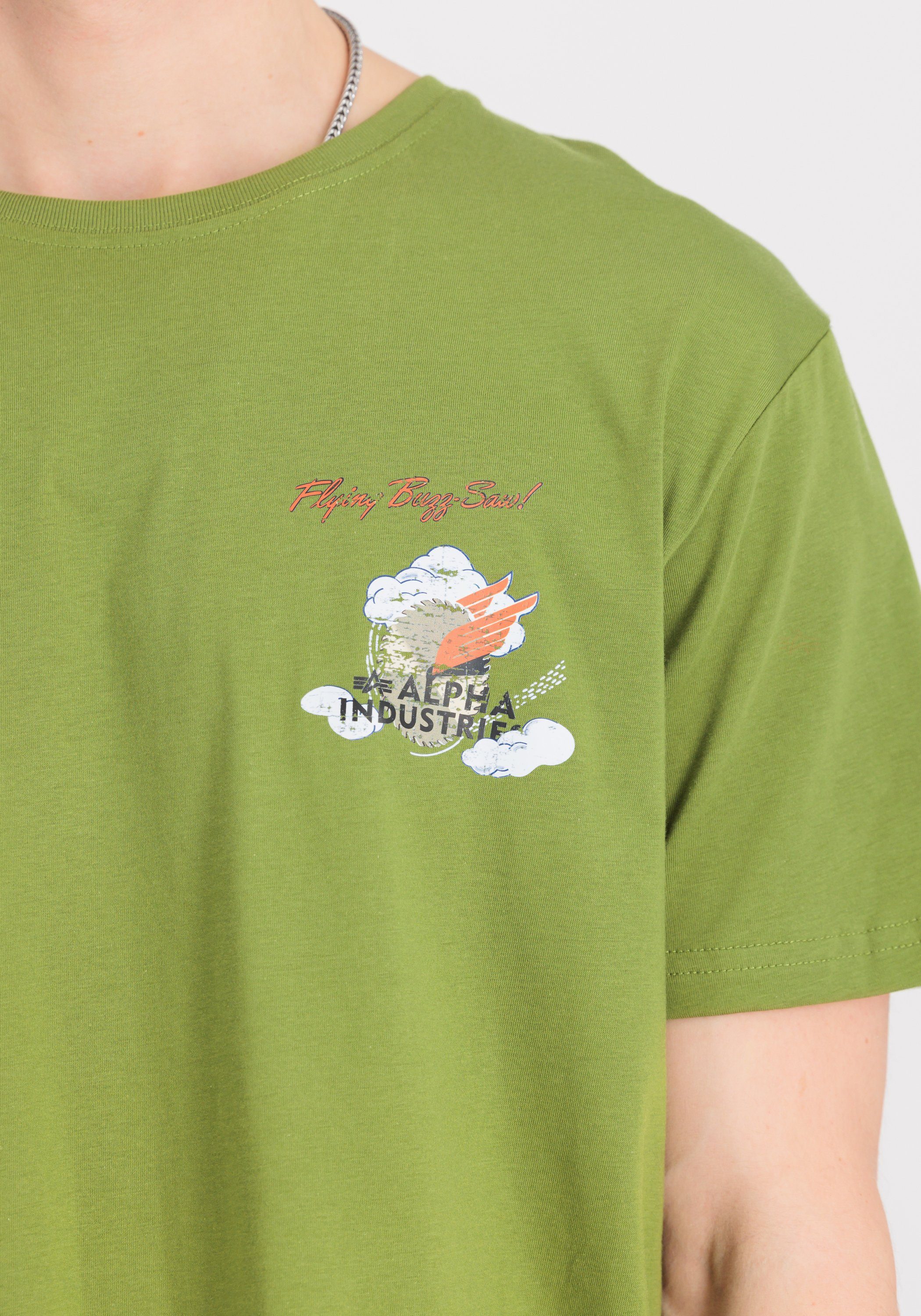 Alpha Industries T-shirt Men T-Shirts Flying Buzz SL T