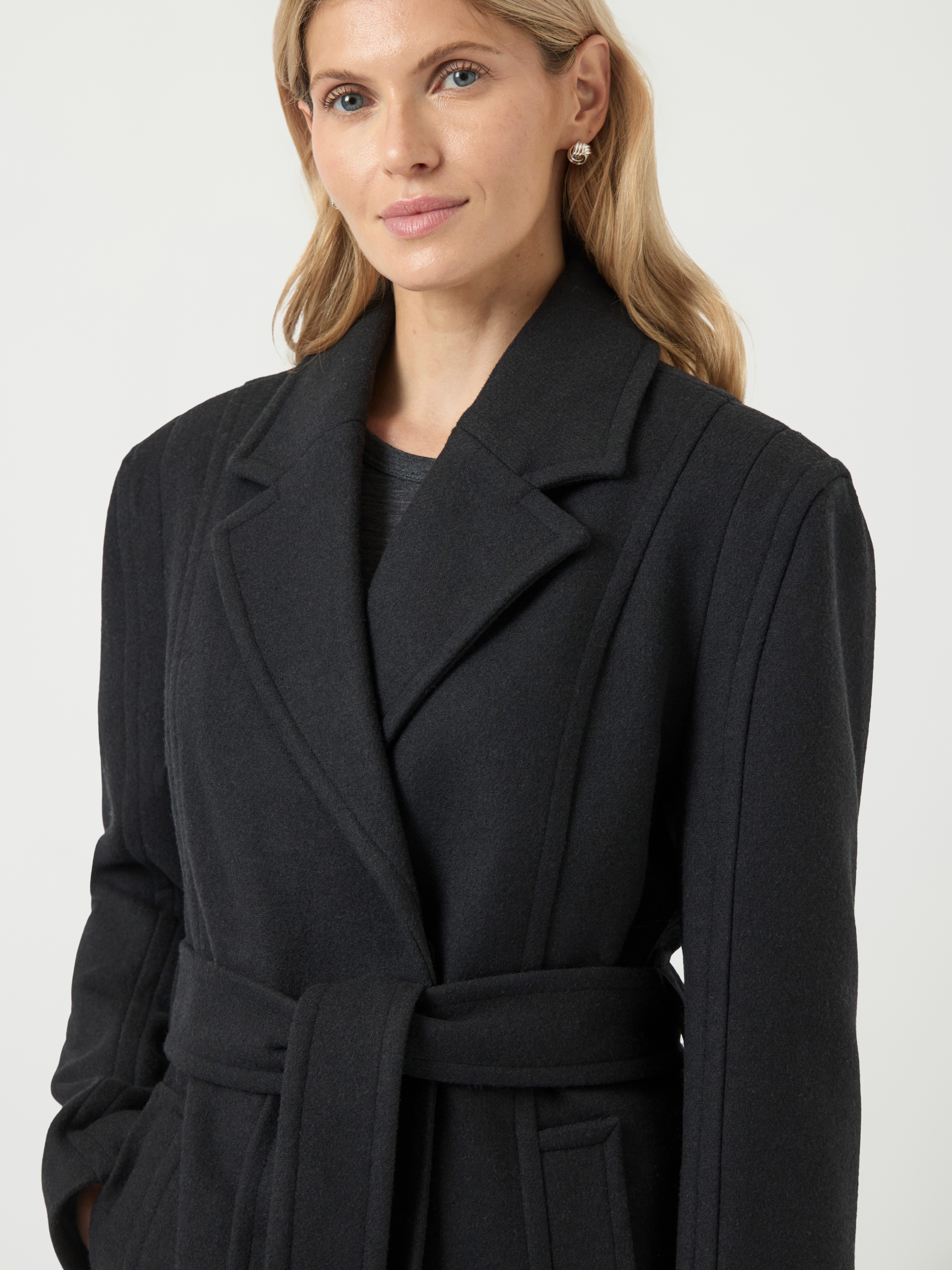 Y.A.S Lange jas YASKALI WOOL BLEND COAT S. NOOS