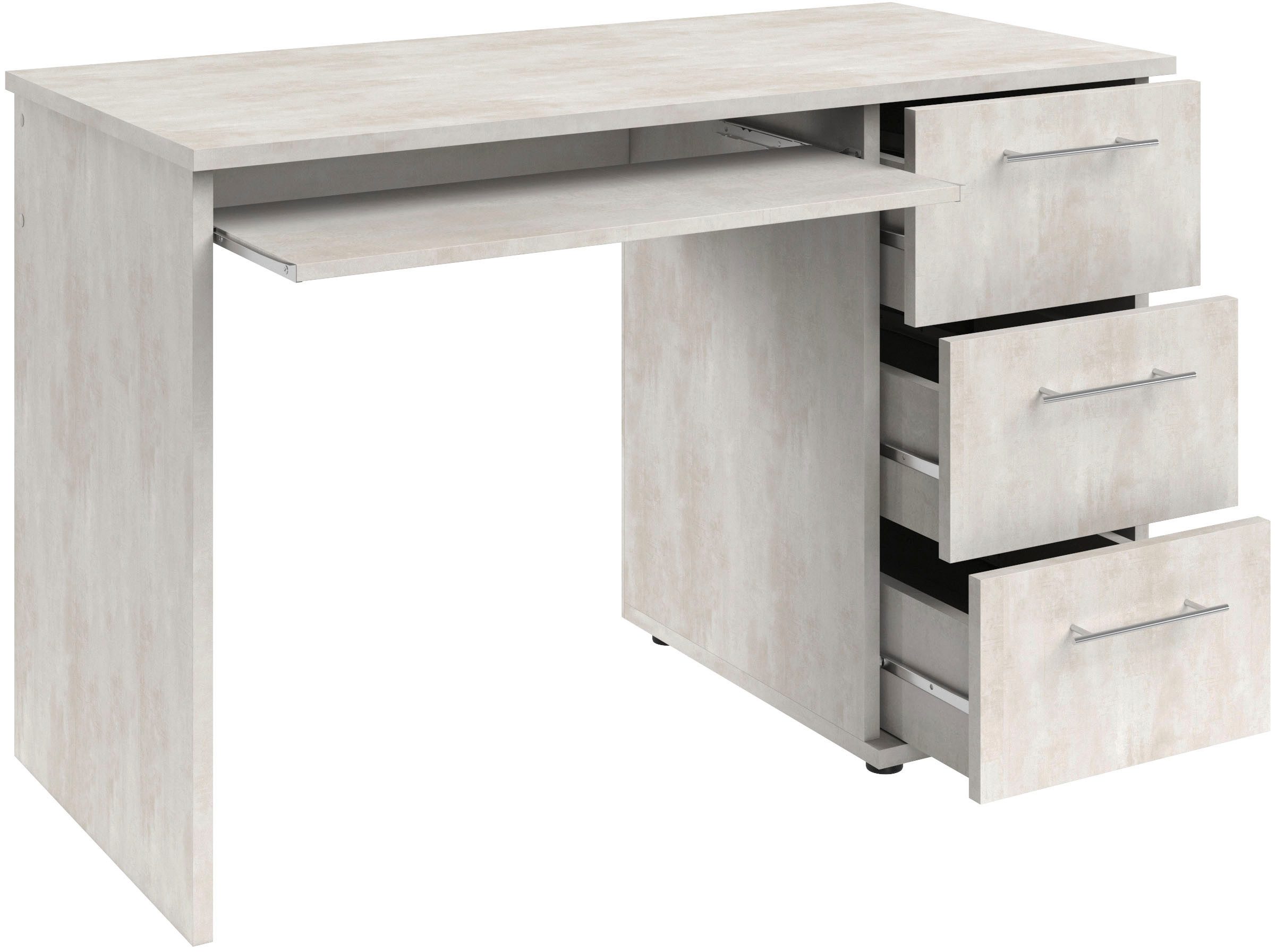 VOGL Möbelfabrik Bureau Tobi, optioneel met toetsenborduitrekking,