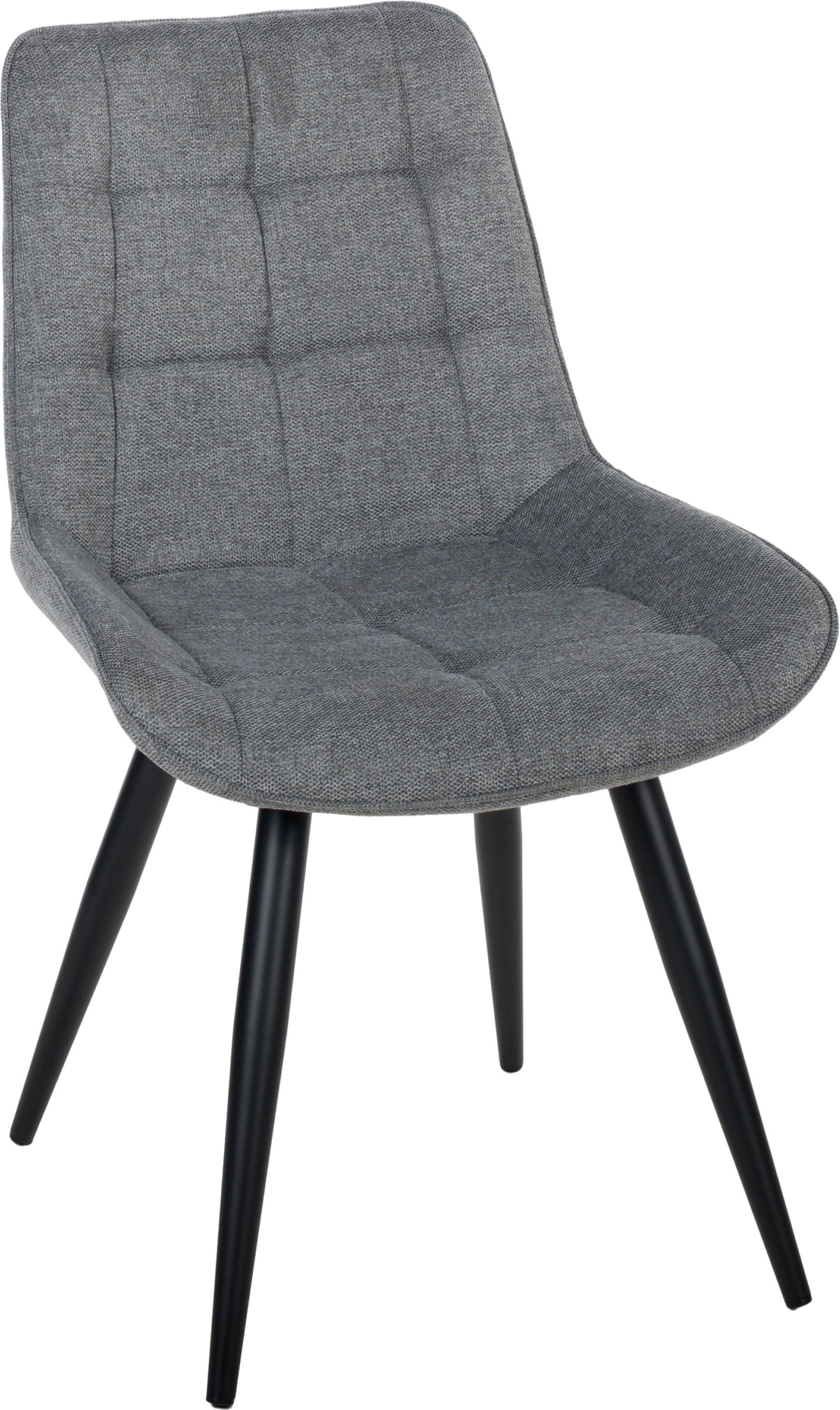 Duo Collection Eetkamerstoel Iris eetkamerstoel, set van 4 robuuste bekleding, gestikte bekleding, tot 110 kg belastbaar (set, 4 stuks)
