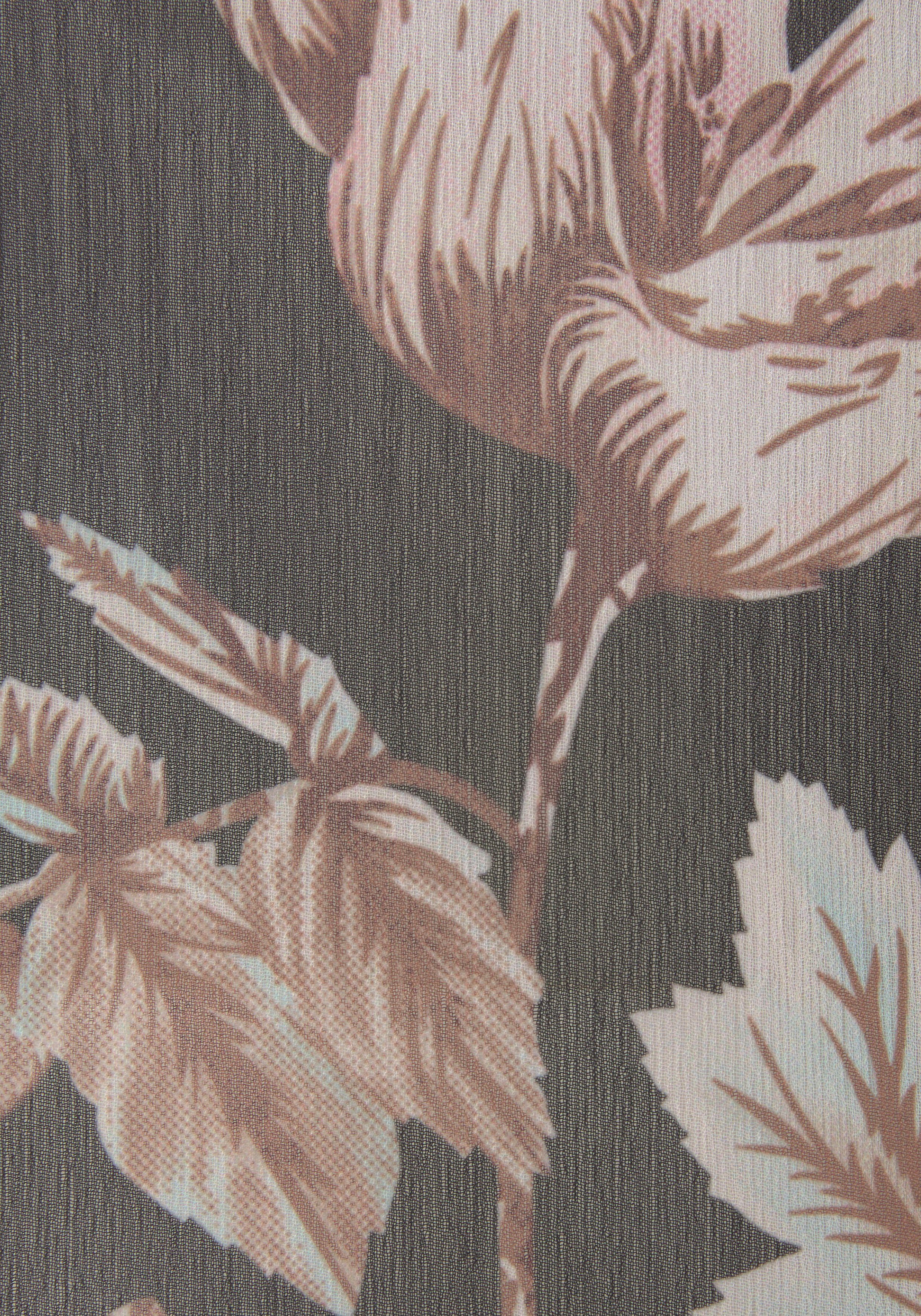 Lascana Chiffon blouse met bloemenprint