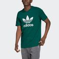 adidas originals t-shirt adicolor classics trefoil groen