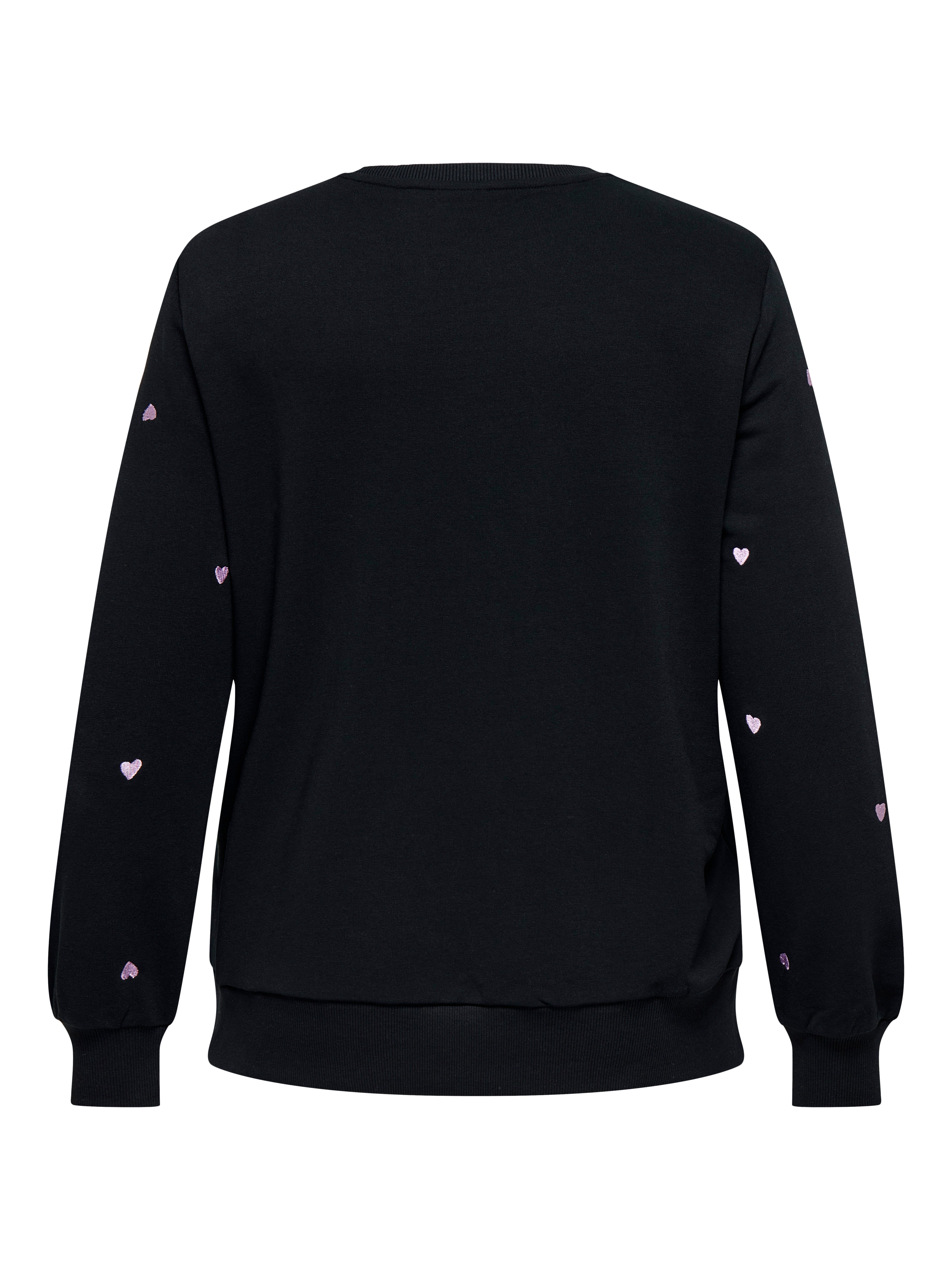 ONLY CARMAKOMA Sweatshirt CARMIA LS O-NECK SWEAT JRS