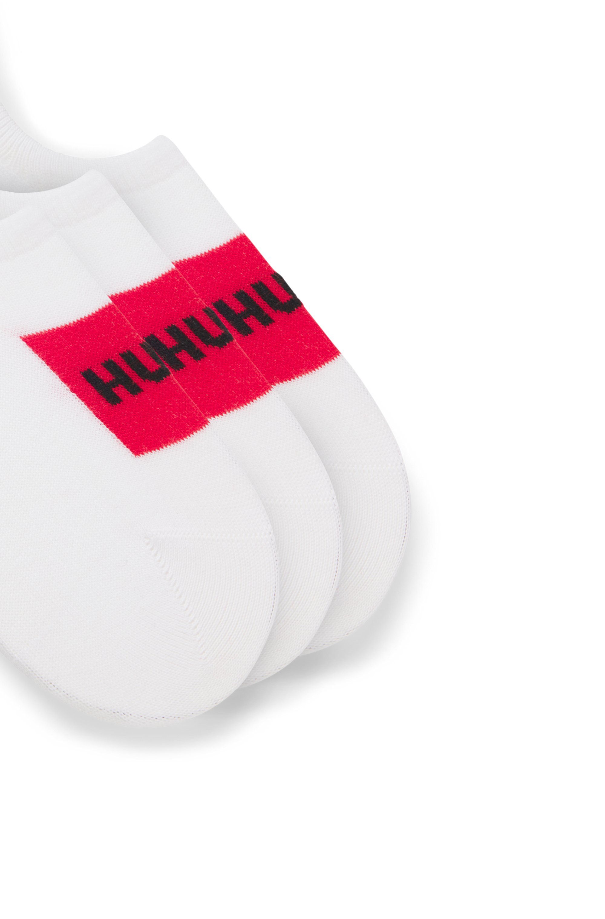 HUGO underwear Vrijetijdssokken 3P LC LABEL CC met geborduurd logo (set, 3 paar)