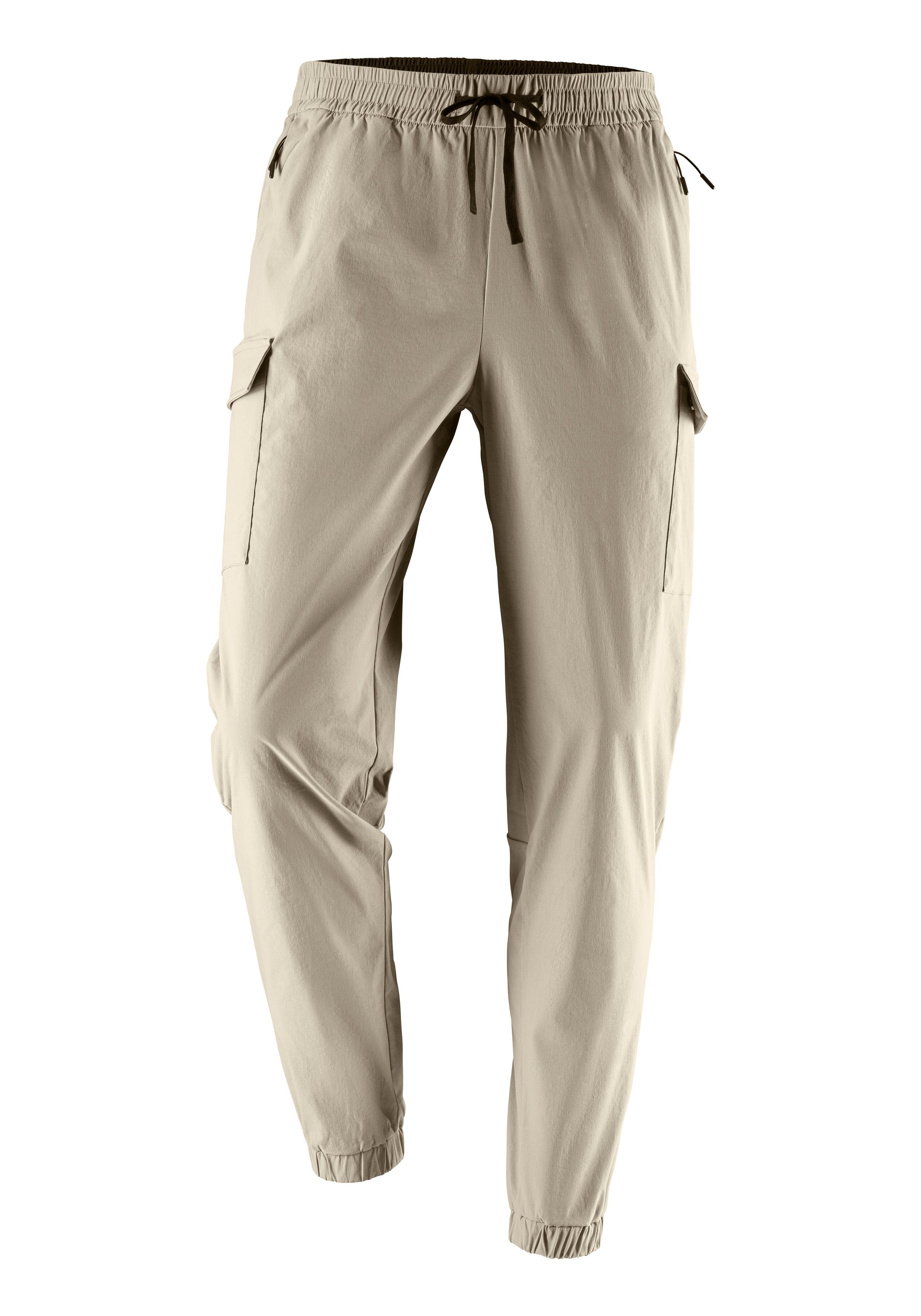 John Devin Jogpants Trekking-outdoorbroek met ventilatie in de kniezone
