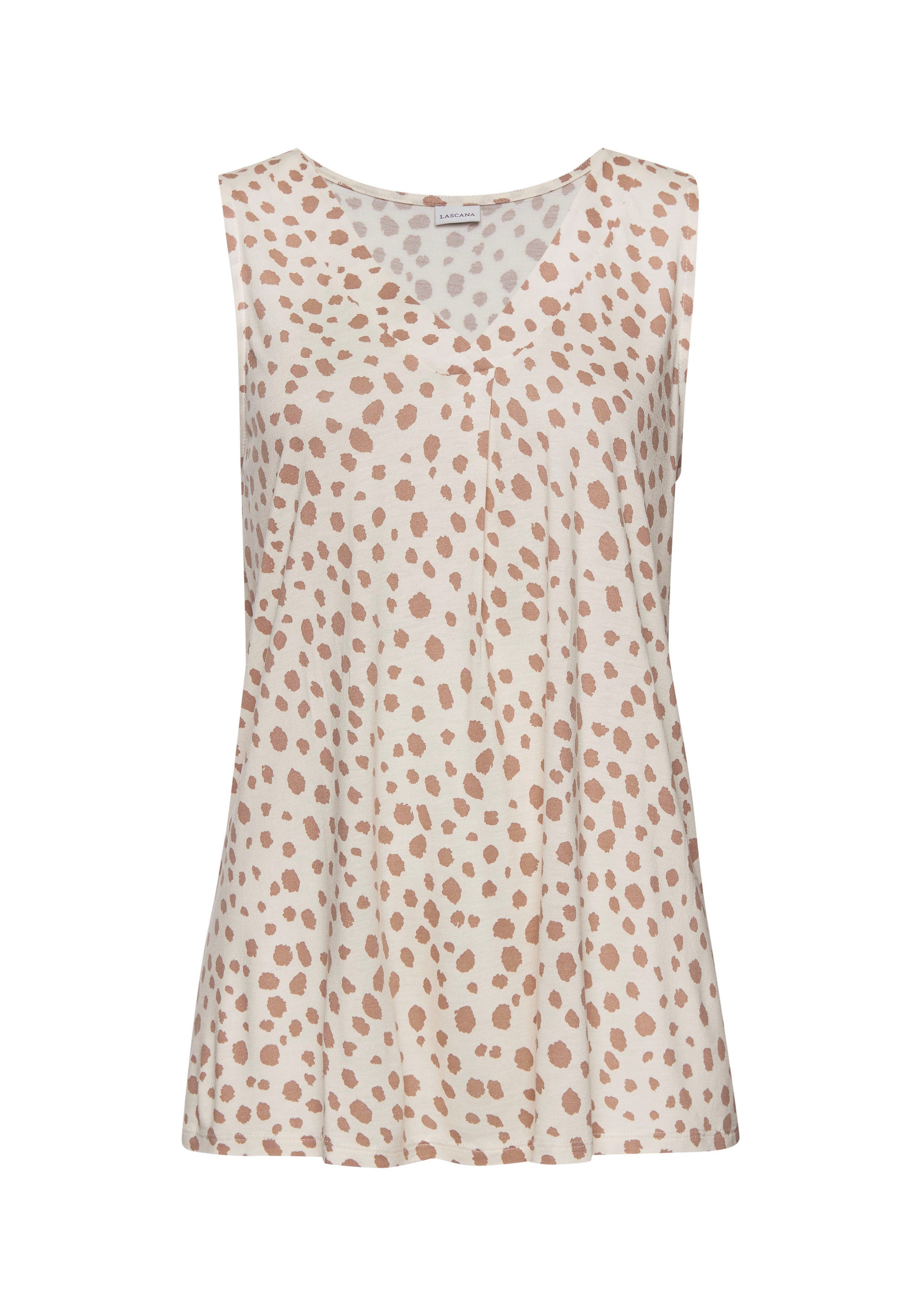 Lascana Tanktop met all-over print