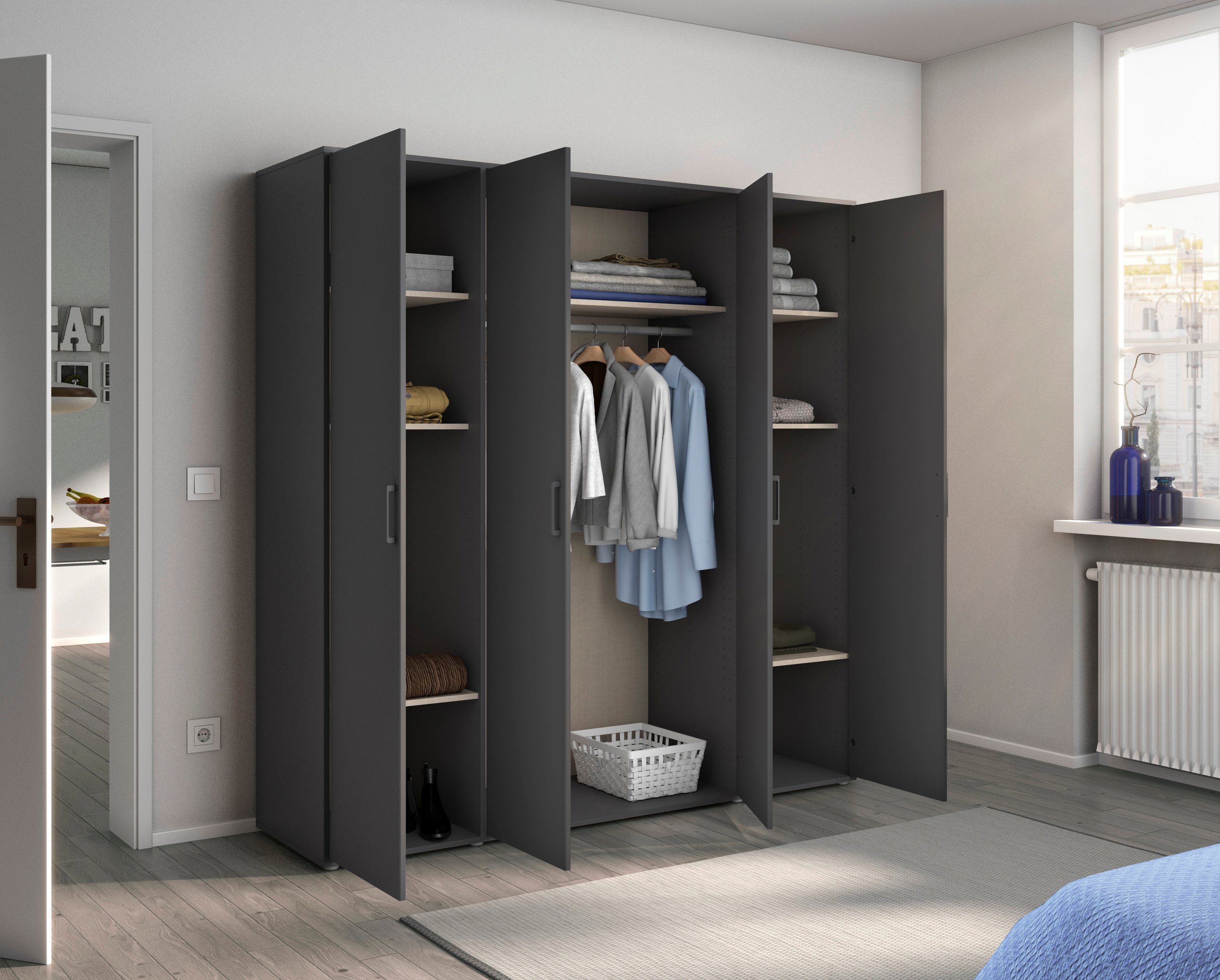 rauch Kledingkast VOYAGER Otto´s Choice Garderobe Kledingkast TOPSELLER Slaapkamer