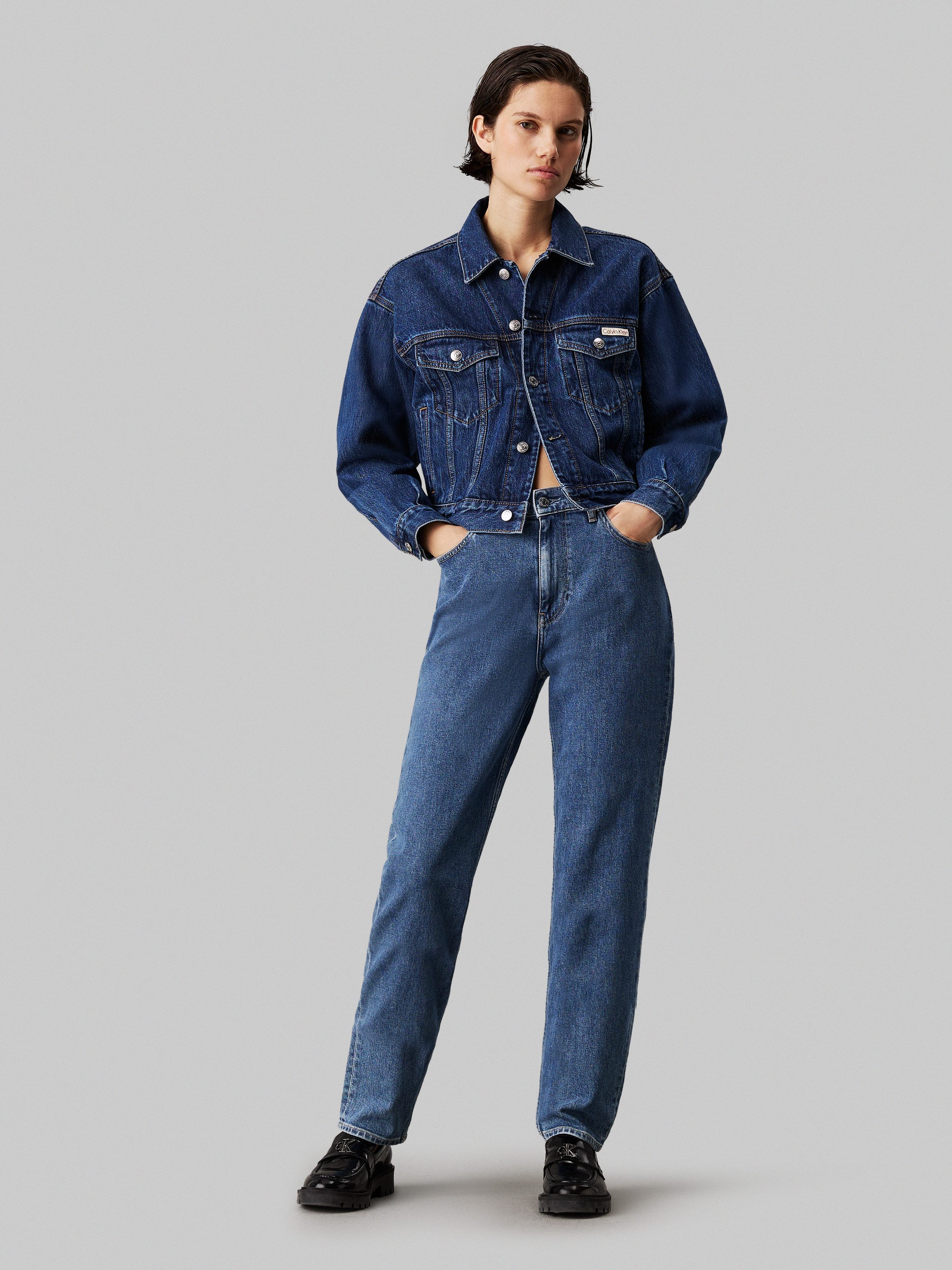 Calvin Klein Mom jeans MOM JEAN in 5-pocketsstijl