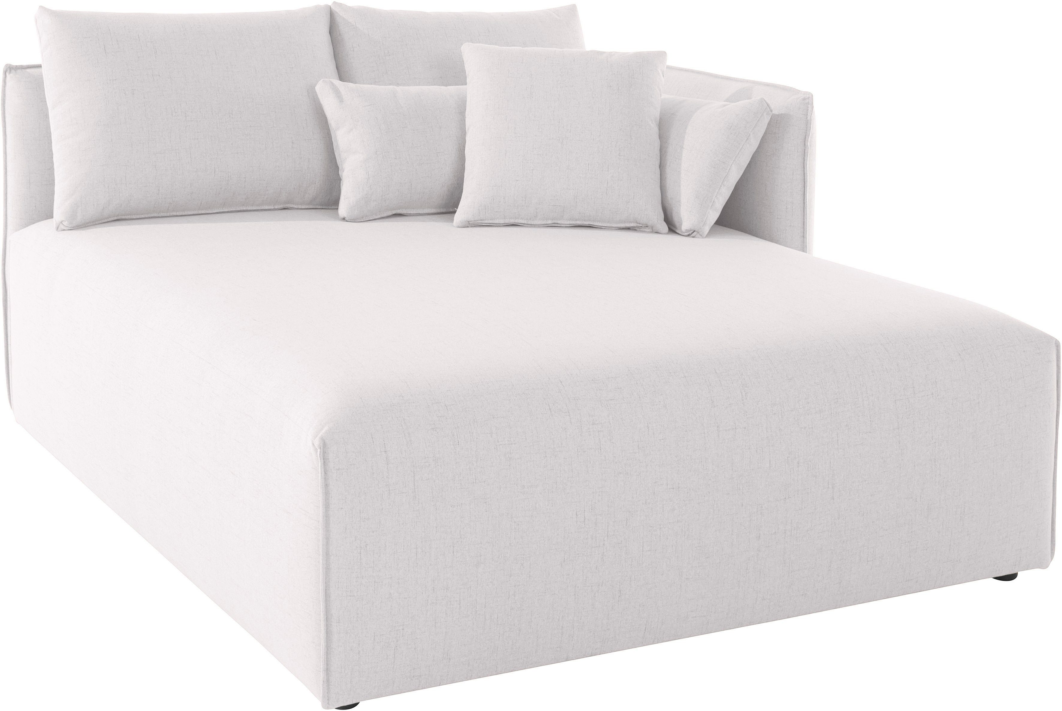 andas Ottomane Nöre Lounge-module - om zelf samen te stellen, breedte 138 cm, diepte 168 cm