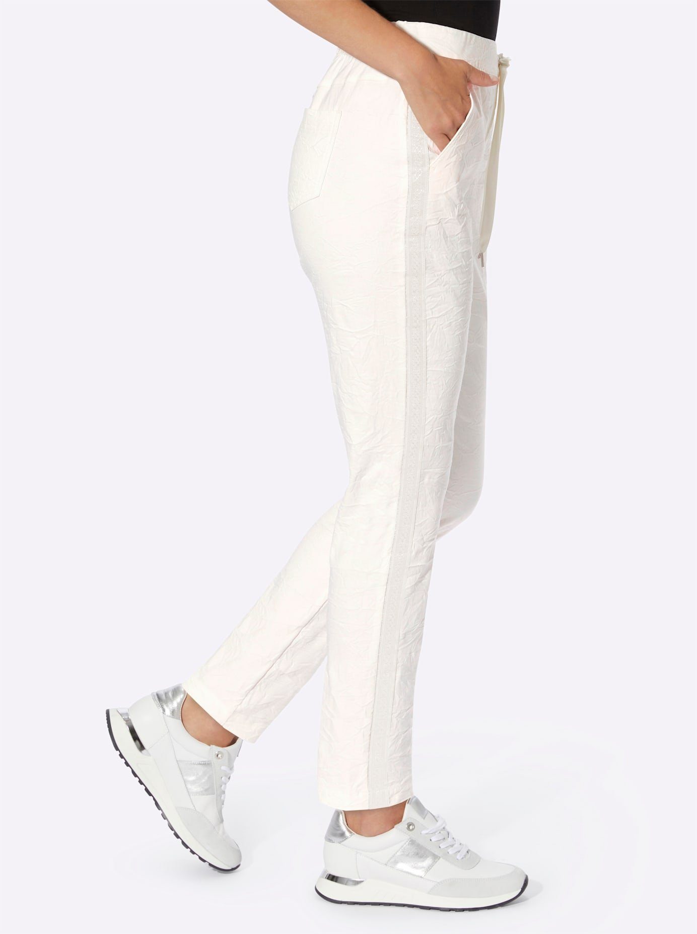 heine Geweven broek