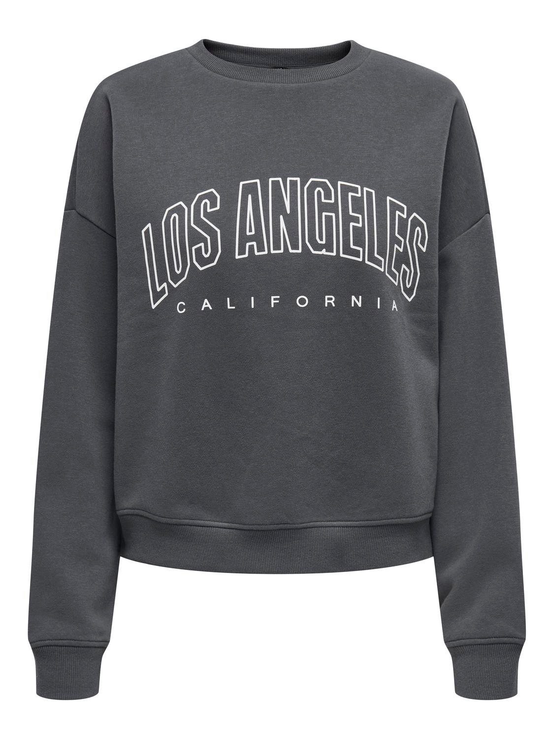 Only Sweatshirt ONLSWEAT L/S CREW OVERSIZE STATE SWT