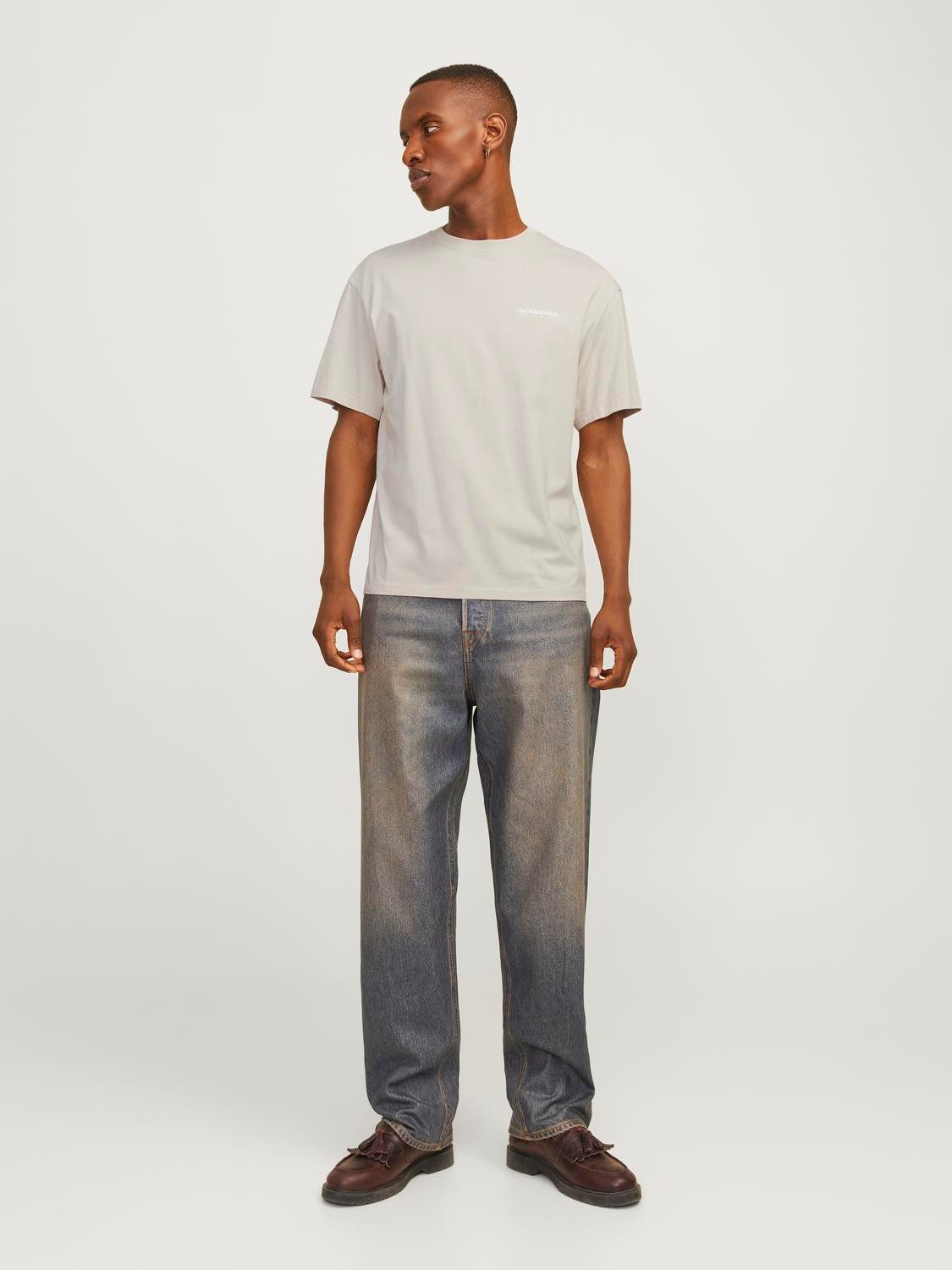 Jack & Jones Shirt met ronde hals JJELEGACY TEE SS O-NECK NOOS