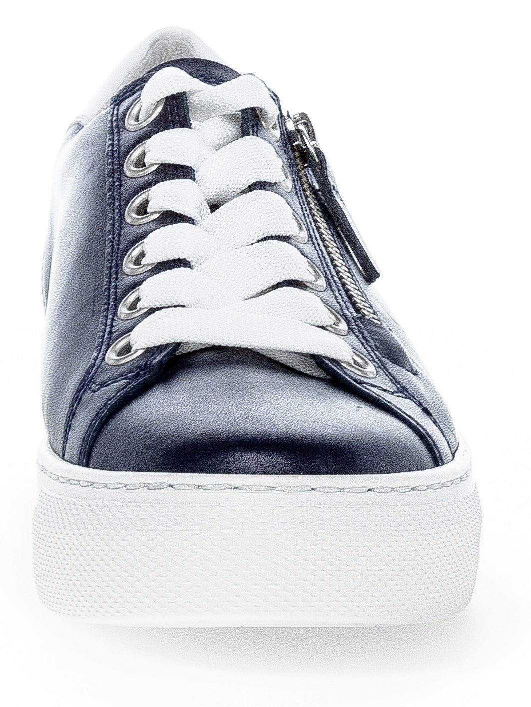 Gabor Plateausneakers Florence , vrijetijdsschoen, lage schoen, veterschoen in comfortabele breedte g = wijd