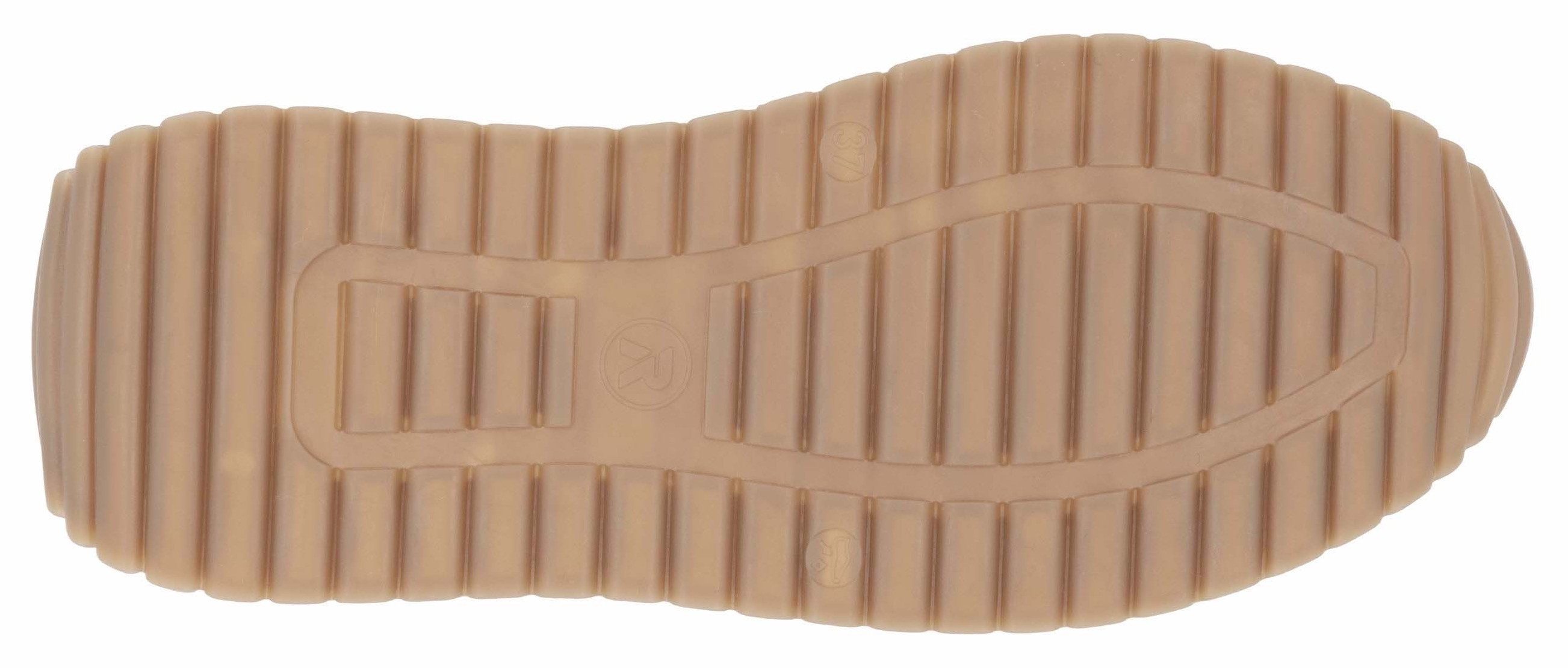 Rieker EVOLUTION Winterlaarzen Wedge sneakers, plateaulaarzen met faux-bont kraag