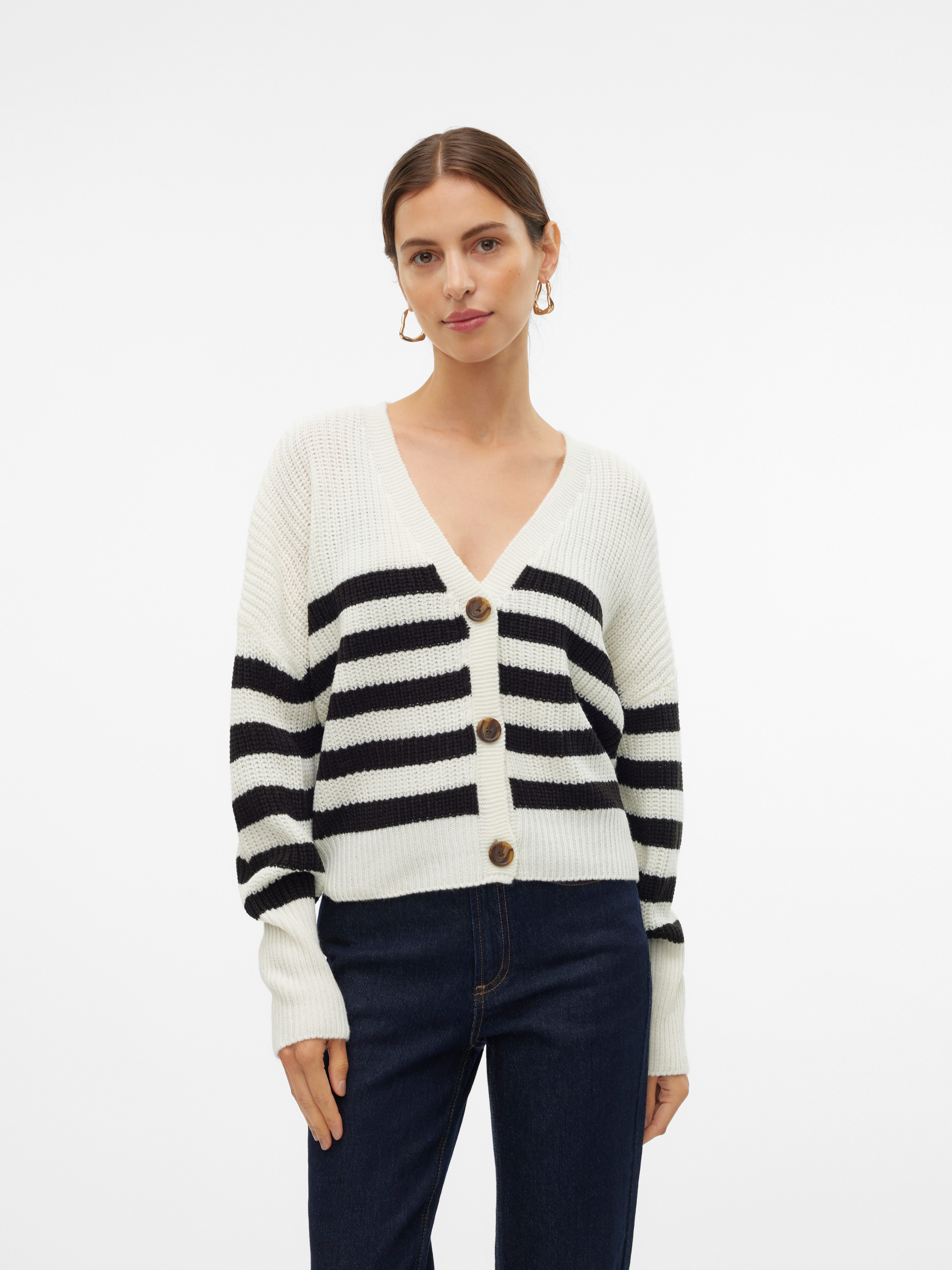 Vero Moda Vest VMLEA LS V-NECK CUFF CARDIGAN