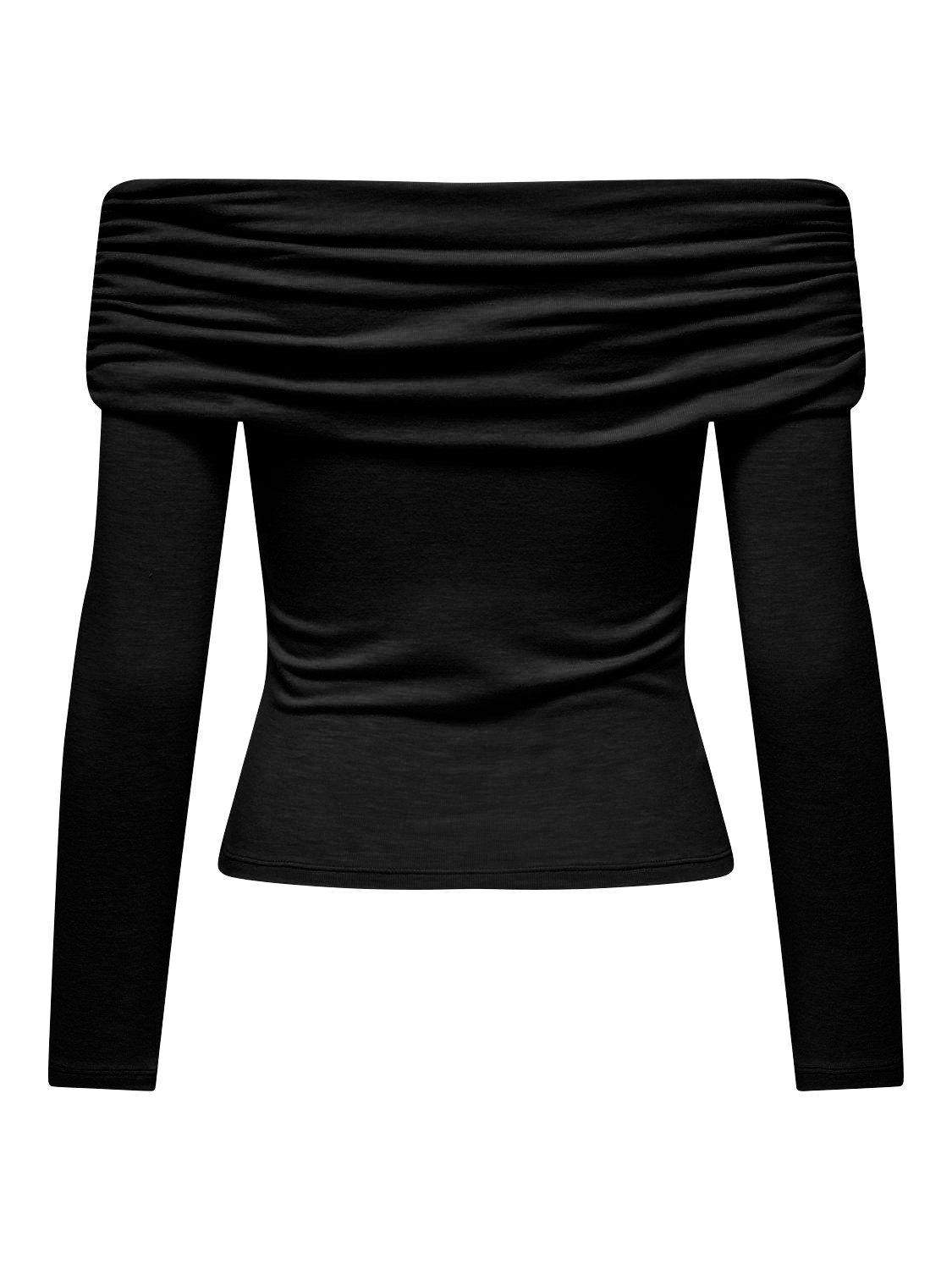 Only Shirt met lange mouwen ONLGLAMOUR L/S OFF SHOULDER TOP CC JRS