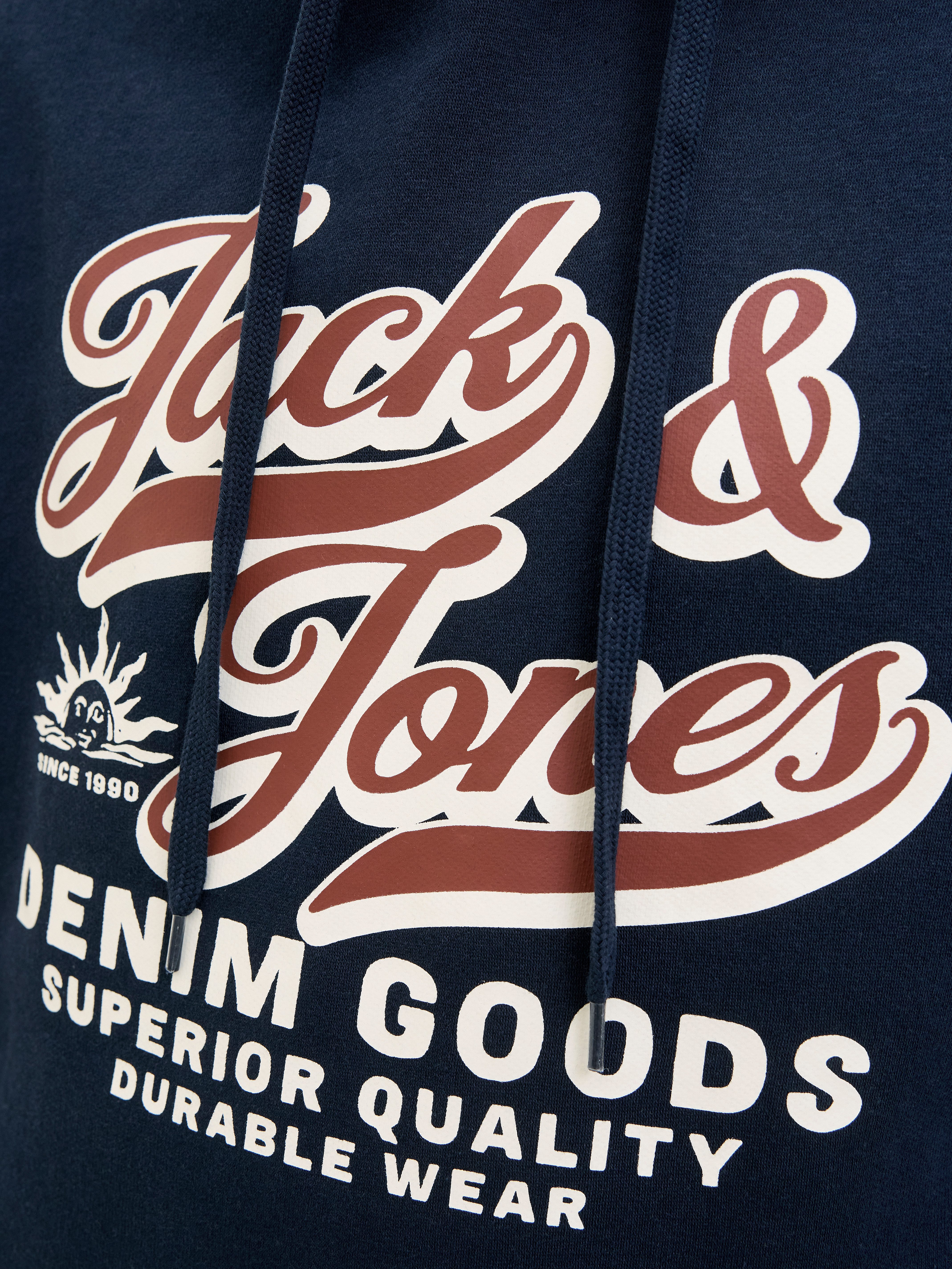Jack & Jones Hoodie JJELOGO SWEAT HOOD 2 COL 25/26 NOOS