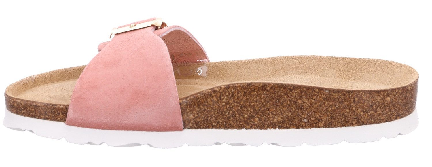 Rohde Slippers , sleehak, zomerschoenen, slippers met voorgevormd soft voetbed