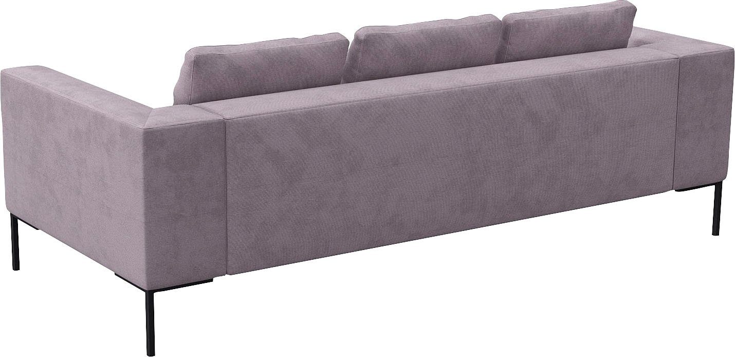 FLEXLUX 3-zitsbank Loano, supercomfortabel zitcomfort door koudschuim in de zitting