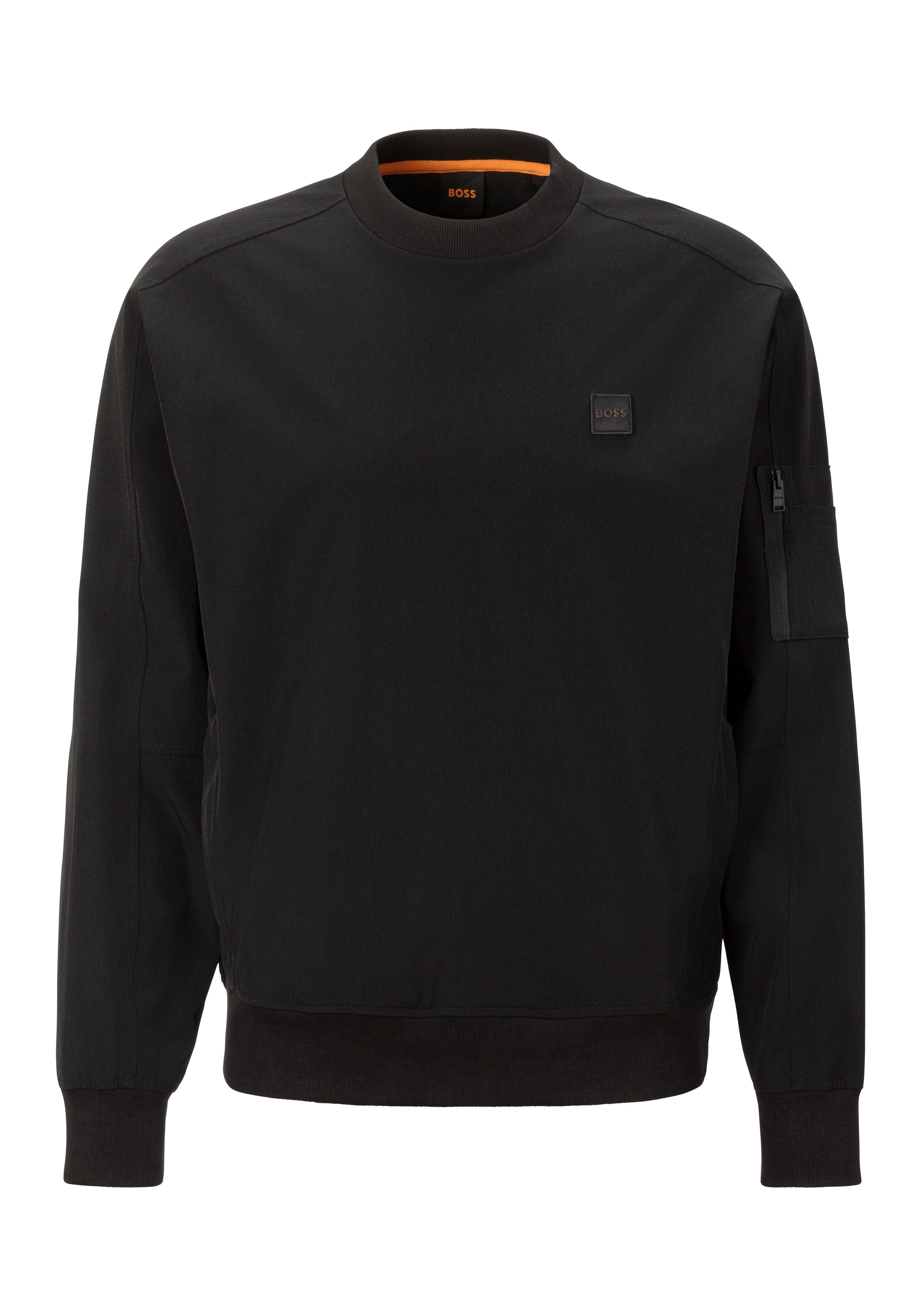 Boss Orange Sweater met logo-badge
