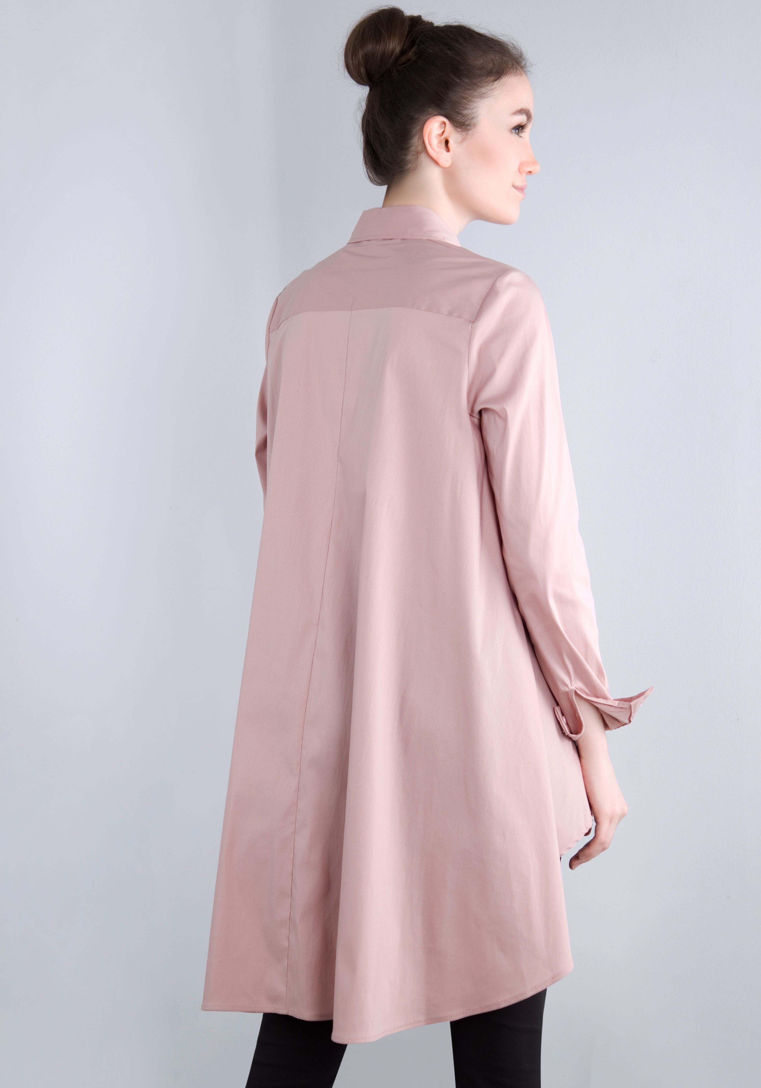 IMPERIAL Lange blouse IMP-C ED3ABF klokkend, lang model