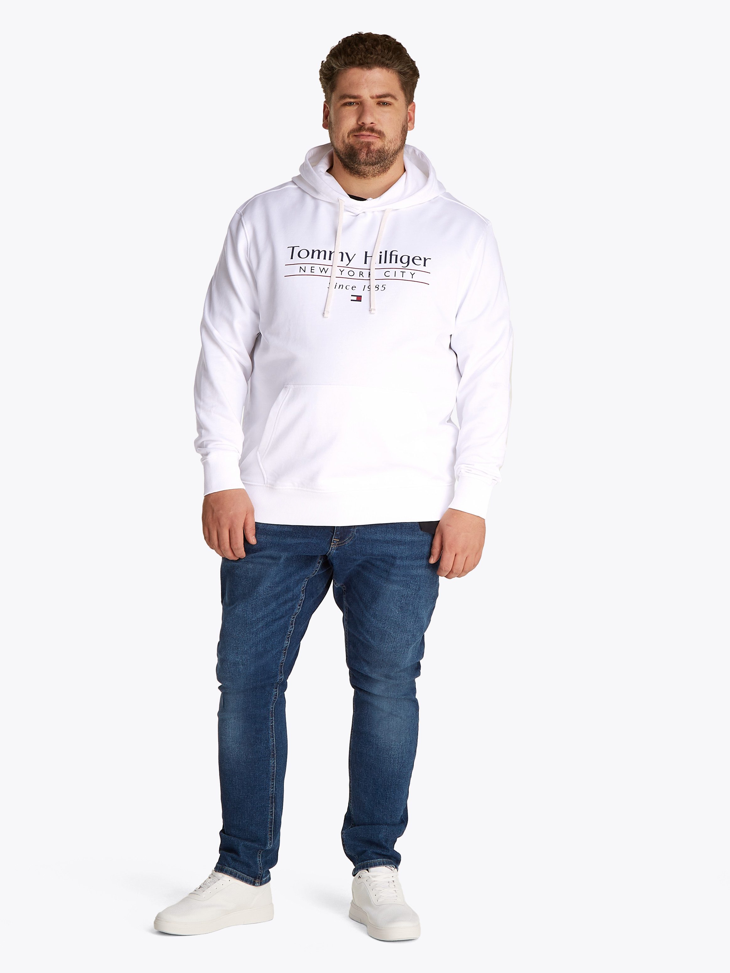 Tommy Hilfiger Hoodie BT-HILFIGER CENTER STACK HOODY-B